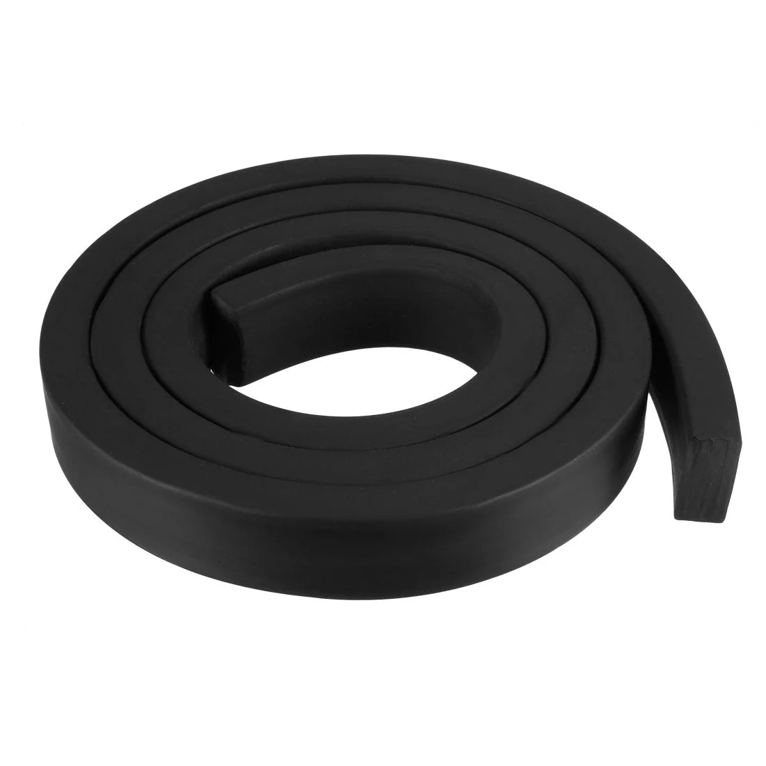 20mm x 10mm x 1m Solid Rectangle Rubber Seal Strip Insulation Window Door Stop