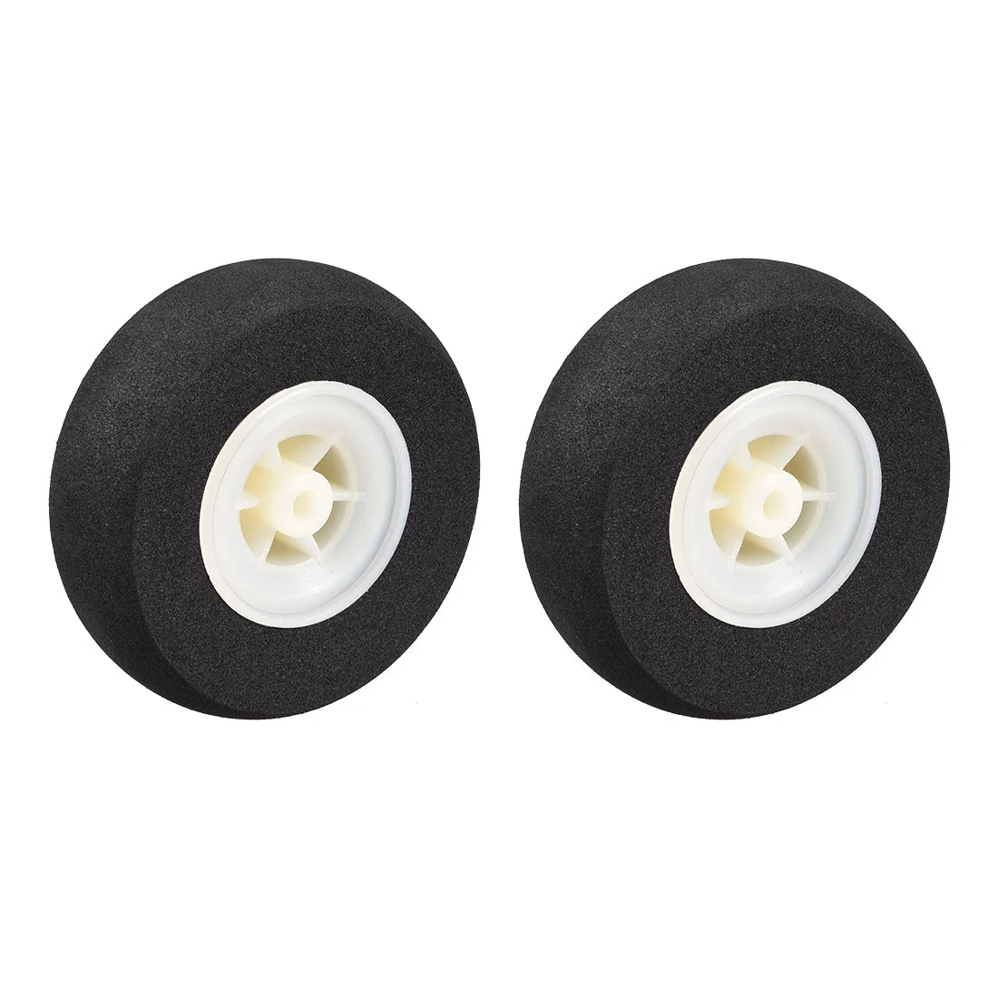 RC Model Plane Aircraft Wheel Micro Sport Wheel 0.15 inch x 2.75 inch - Wheel 2PCS