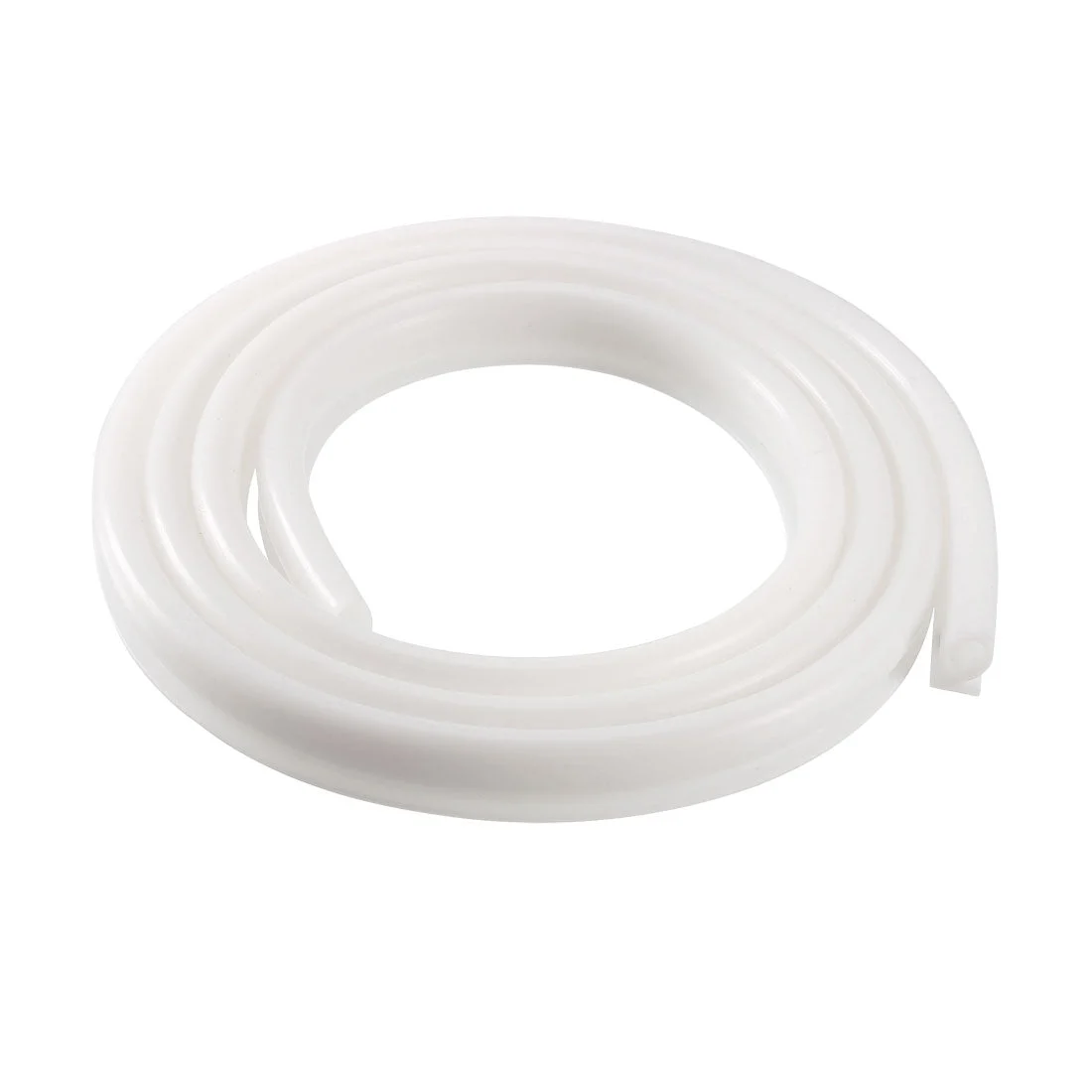 T-Slot Mount Window Weatherstrip Seal 7mm Bulb for 6mm Slot 1 Meter Long White