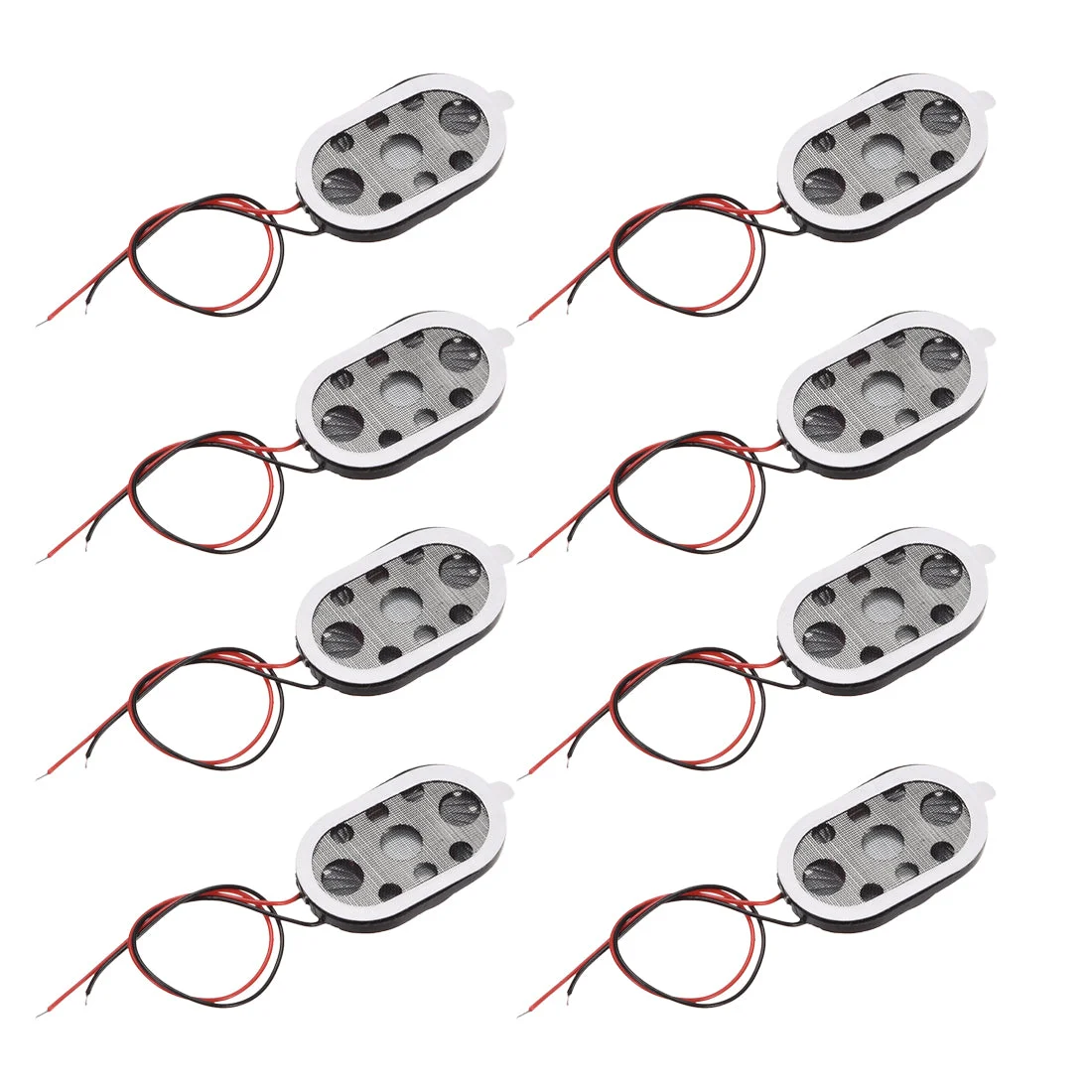 1W 8 Ohm Mini DIY Magnetic Speaker Replacement Loudspeaker 15mmx24mm 8pcs