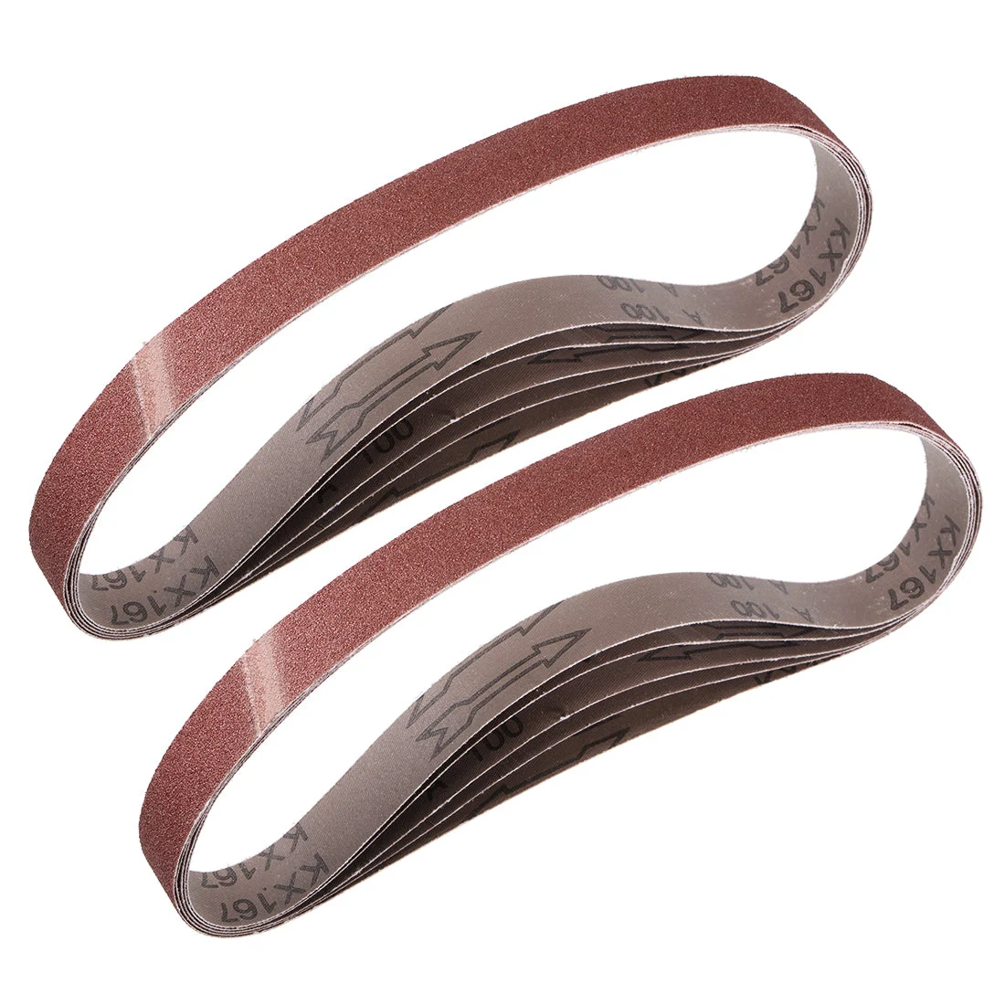 1 x 30 Inch Sanding Belt 100 Grit Sand Belts for Belt Sander 10pcs
