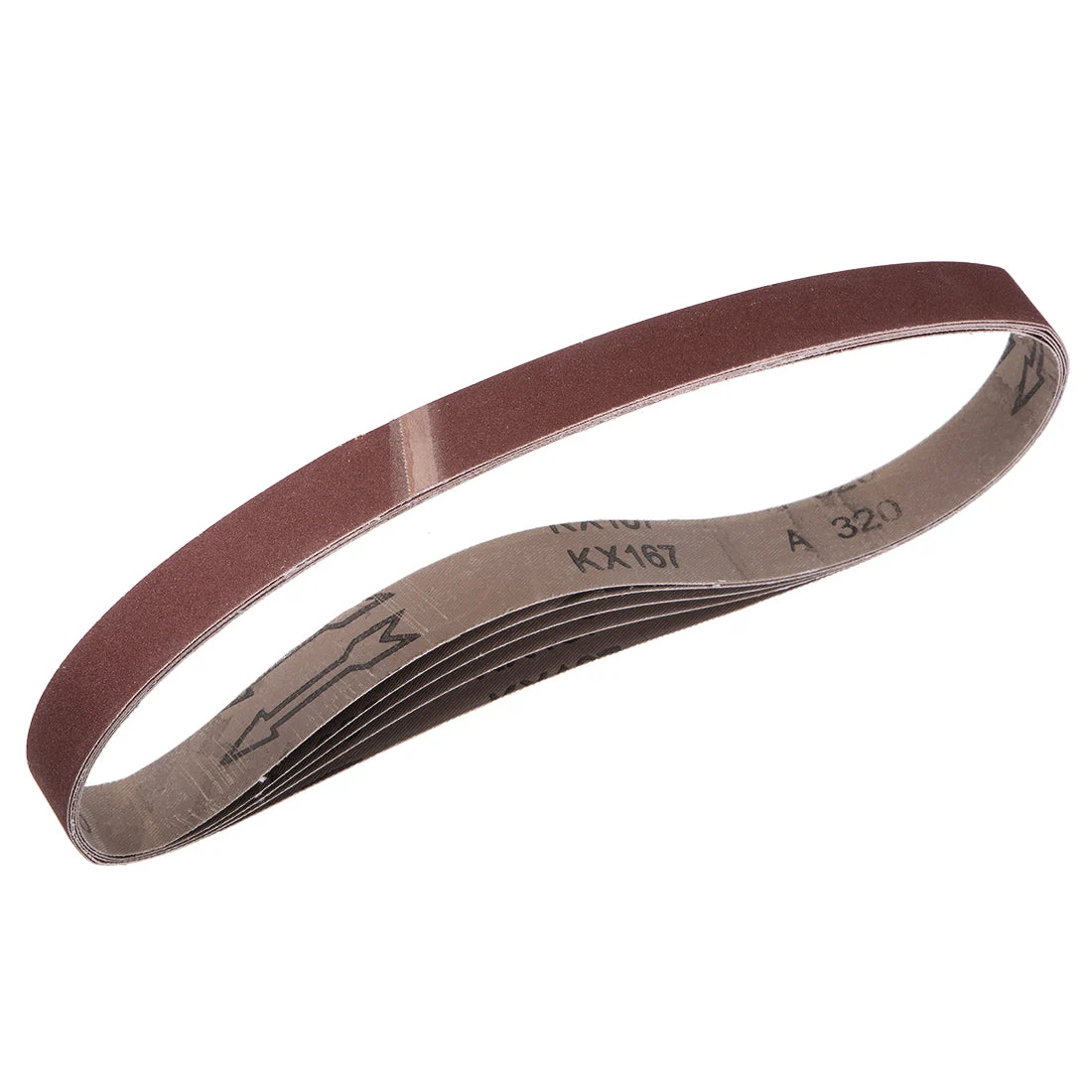 1 x 30 Inch Sanding Belt 320 Grit Sand Belts for Belt Sander 5pcs