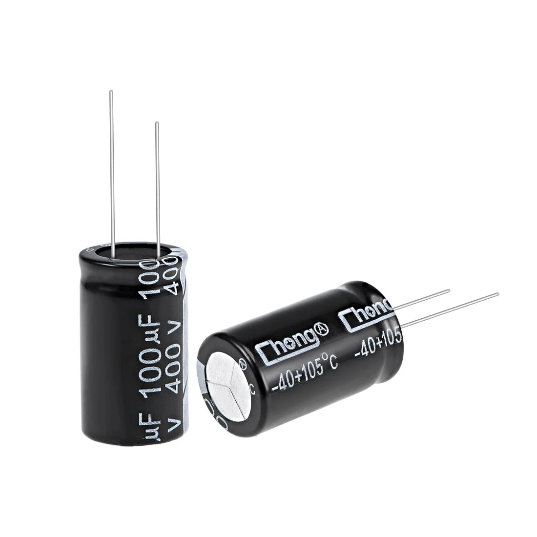 100uF 400V Capacitor, Aluminum Electrolytic Capacitors 105C High Temp 5PC