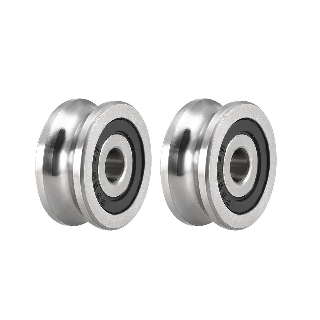 SG20 U Groove Ball Bearing 6mmx24mmx11mm Double Sealed GCr15 Bearings 2pcs