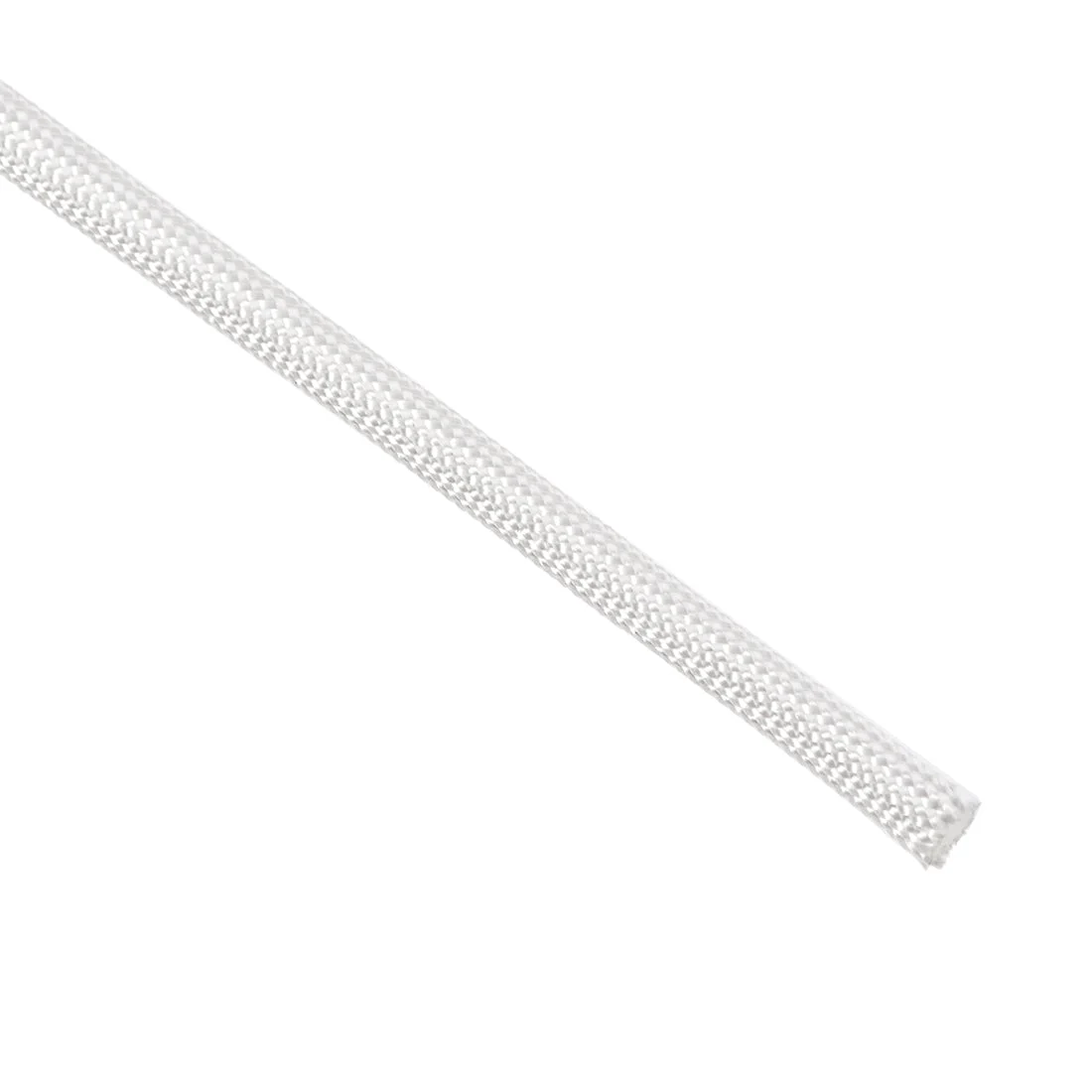Insulation Cable Protector 33ft 3mm High TEMP Fiberglass Sleeve White