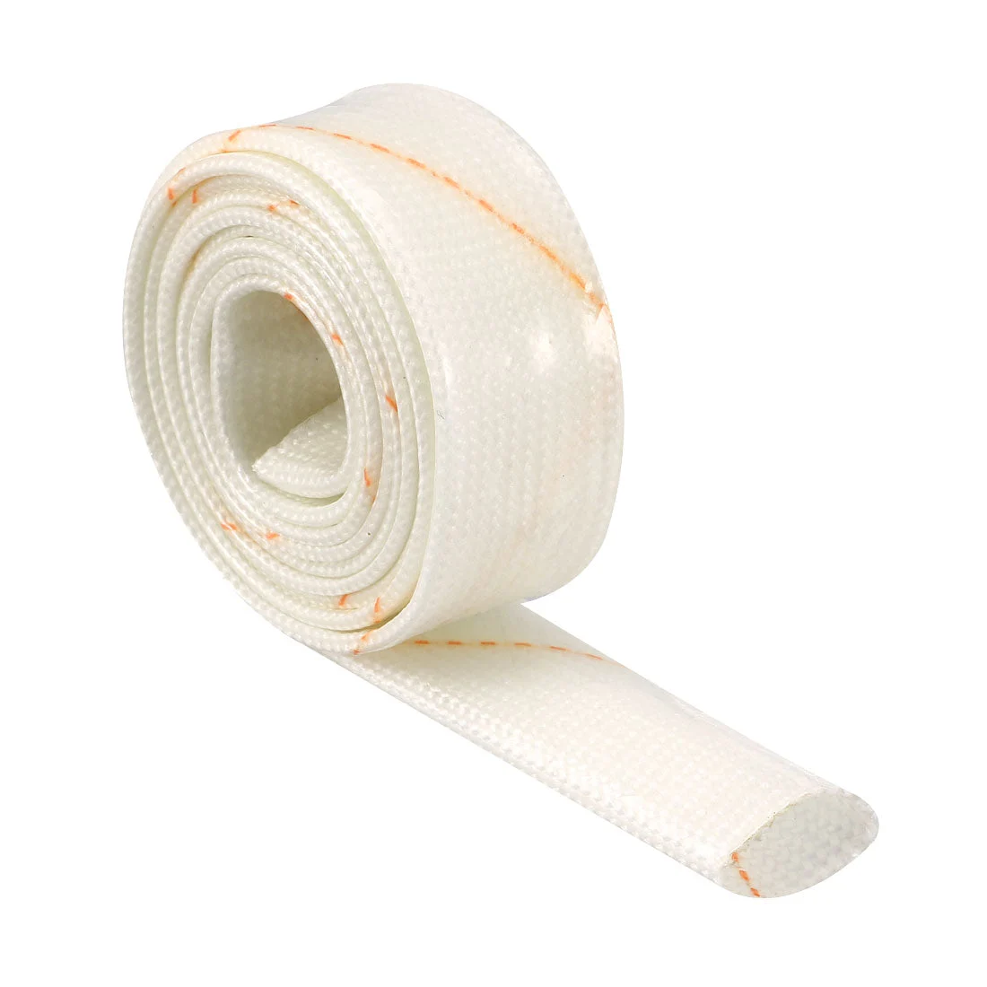 Insulation Braided Sleeve, 3.3Ft-14mm Polyethylene Resin Fiberglass Sleeve