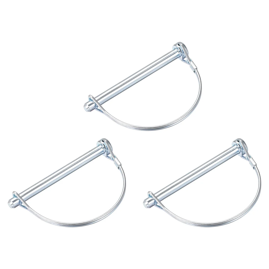 Shaft Locking Pin 8mmx90mm Coupler Pin for Farm Trailers Lawn Arch 3Pcs