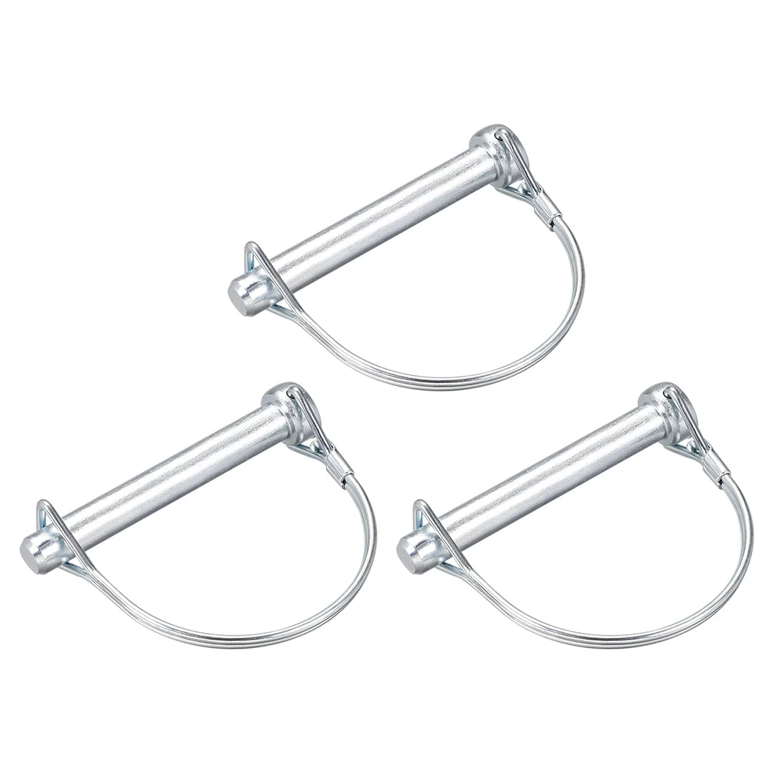 Shaft Locking Pin 9.2mmx70mm Coupler Pin for Farm Trailers Lawn Arch 3Pcs