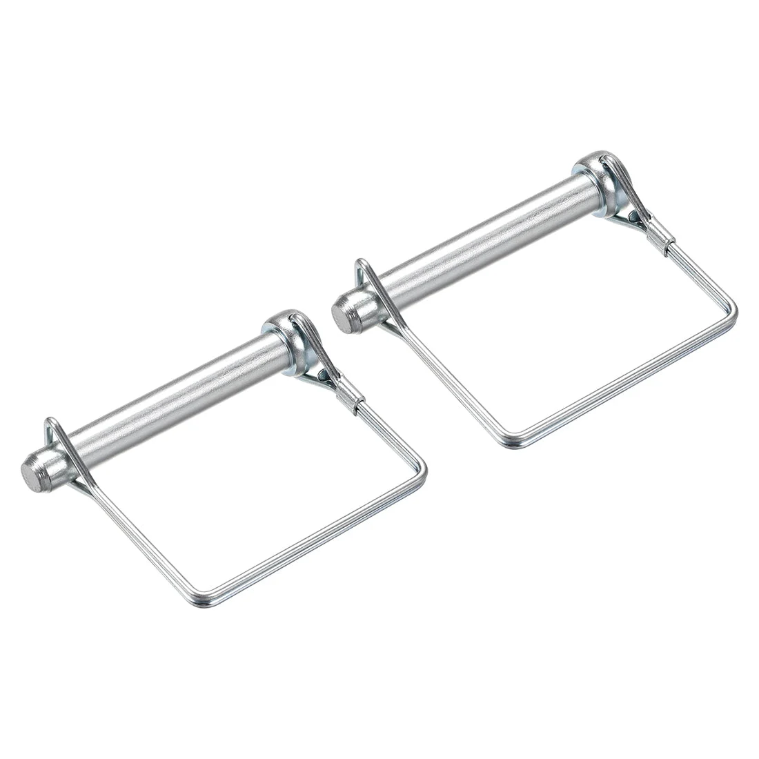 Shaft Locking Pin 10mmx70mm Coupler Pin for Farm Trailers Lawn Square 2Pcs