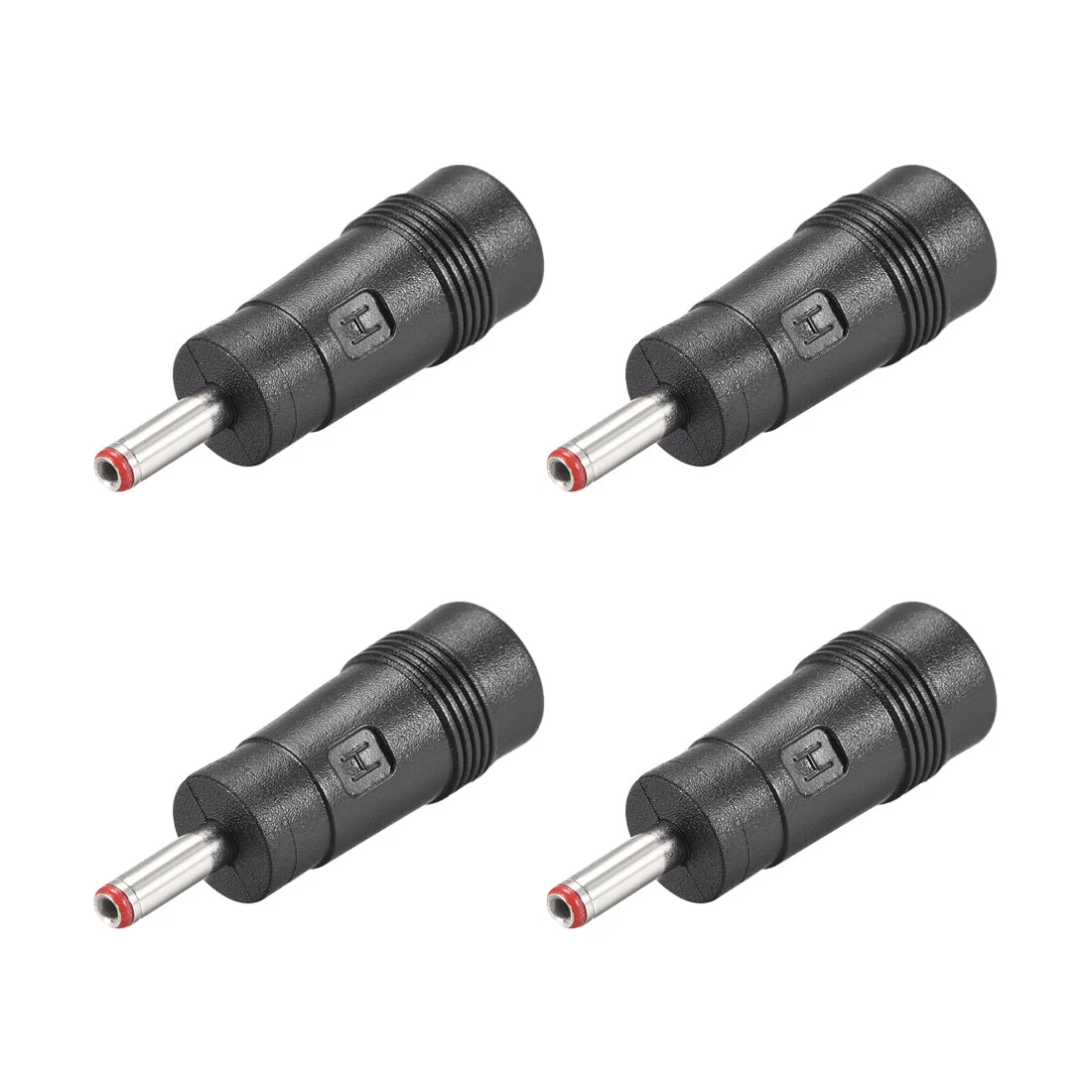 4pcs DC Power Converter 3.5mm x 1.35mm Male to 5.5mm x 2.5mm Female Adapter Connector