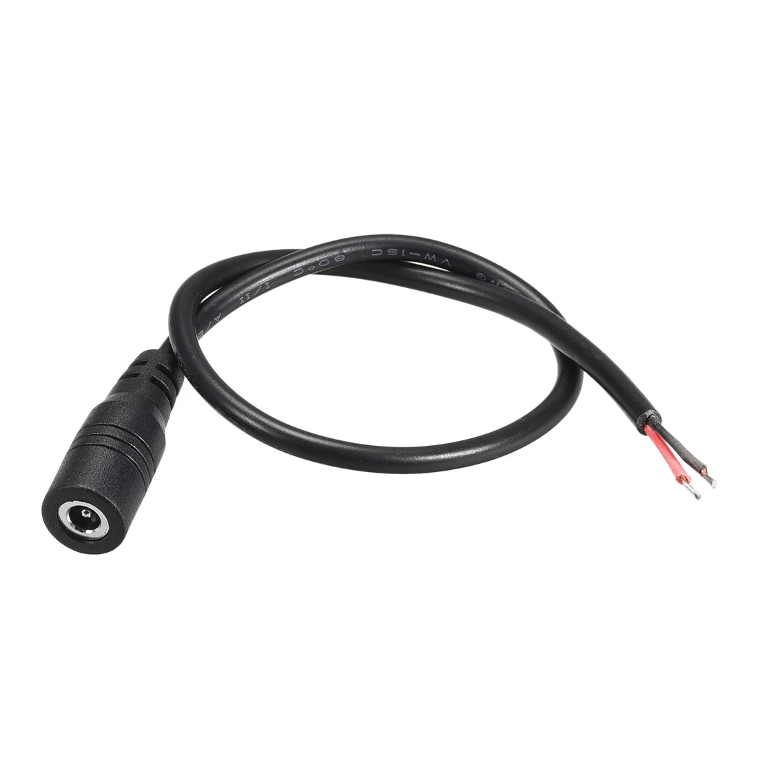 2pcs DC Power 4.0mm x 1.7mm 3A 22AWG 30cm Female Plug Connector Pigtail