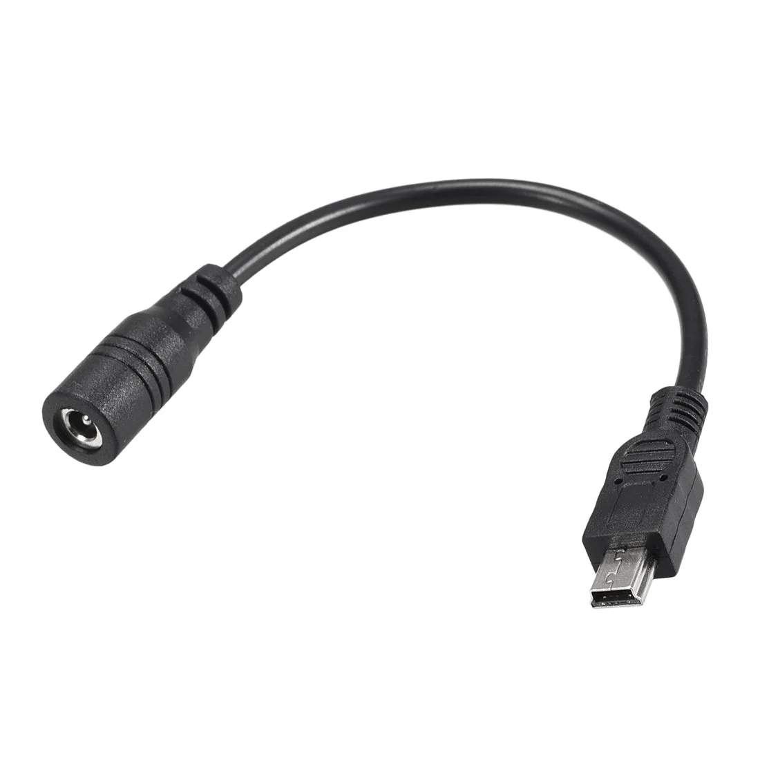 2pcs 11cm DC Female Power Supply 4.0x1.7mm Adapter to Mini USB Plug Male Cable