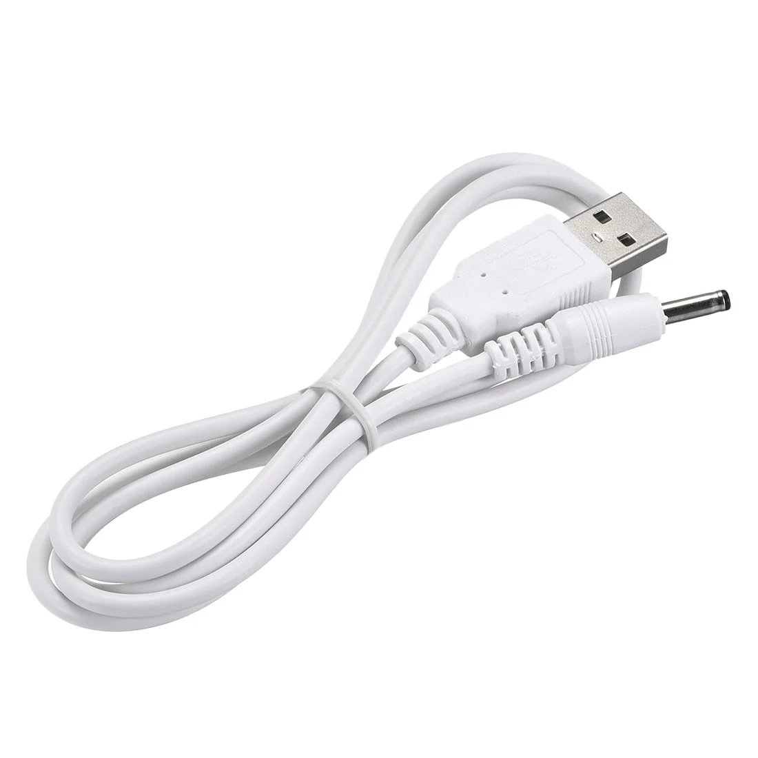 2pcs USB Type-A Male to 3.5 x 1.35mm DC 5V 1A Plug Barrel