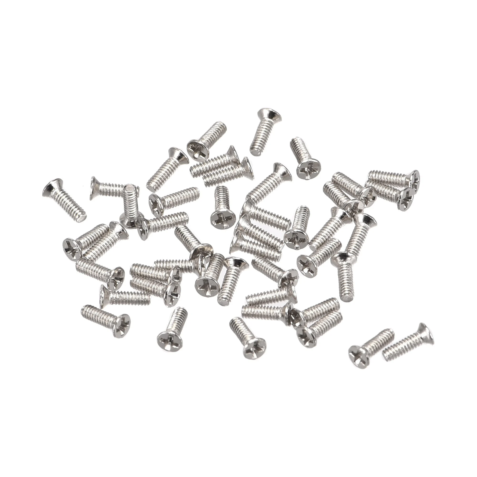 M1.2 x 4mm Tiny Screws Phillips Flat Head Screws Machine Screws 150pcs