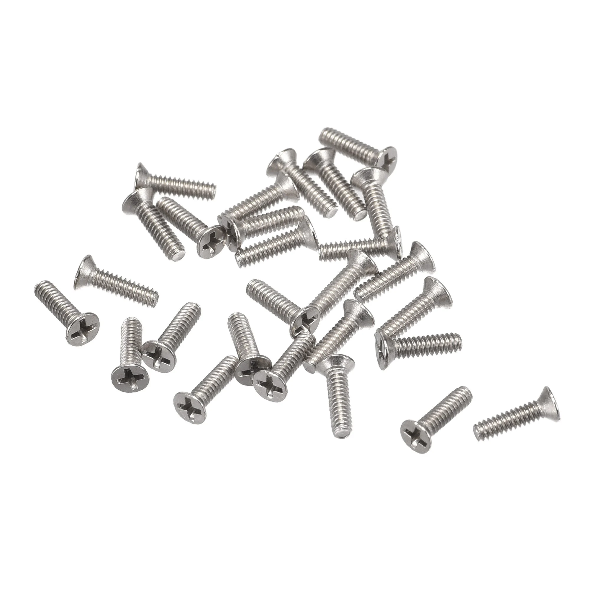 M1.6 x 6mm Tiny Screws Phillips Flat Head Screws Machine Screws 150pcs