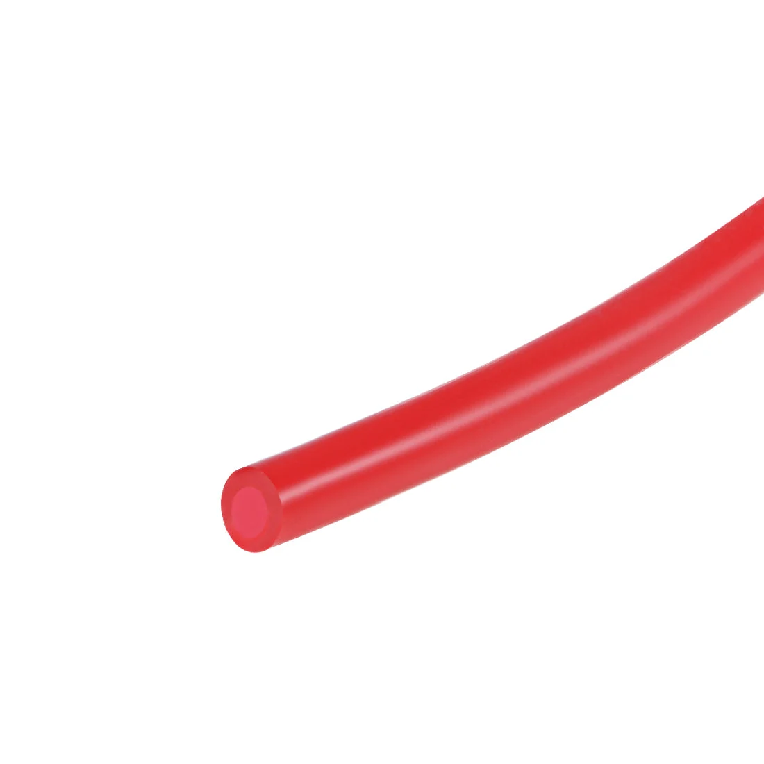 Silicone Tube, 1/8 inch ID x 1/4 inch OD 1.5m/5ft Tubing Red