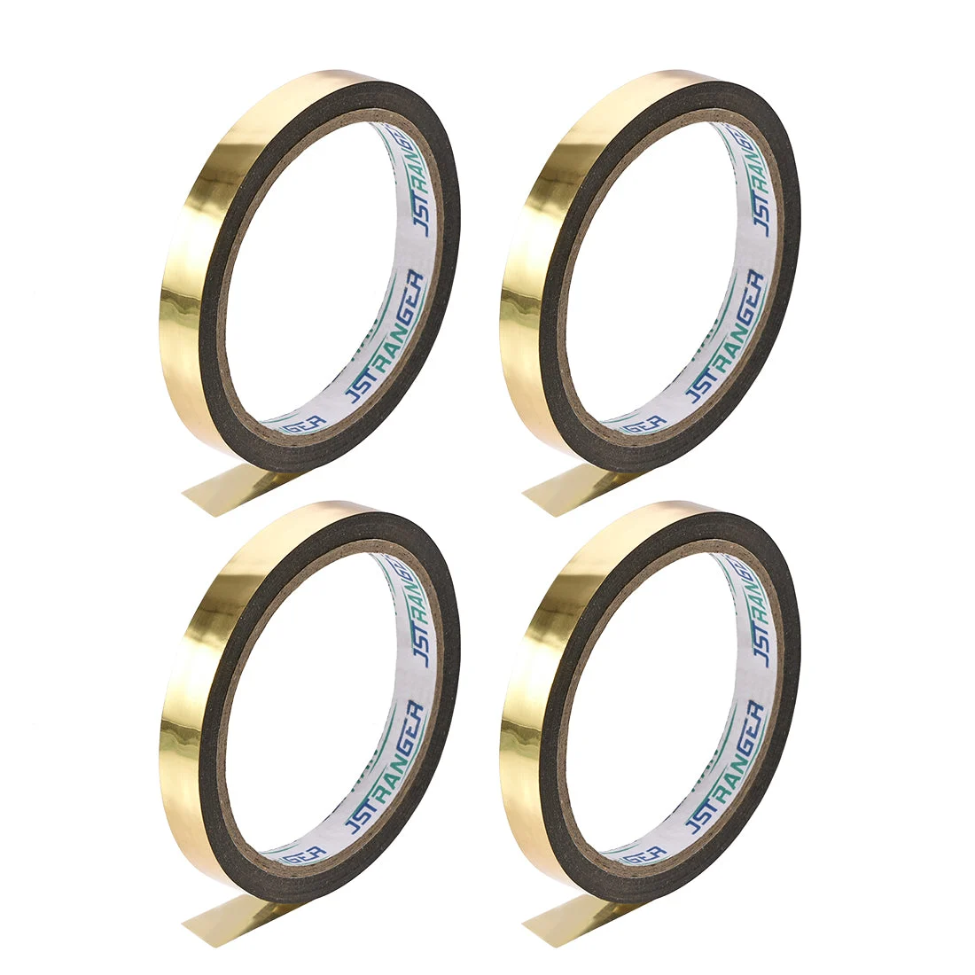 4 Roll 1/2-inch Wide 30Yard Gold Tone Floral Tape Flower Adhesives Floral Arrangement Kits