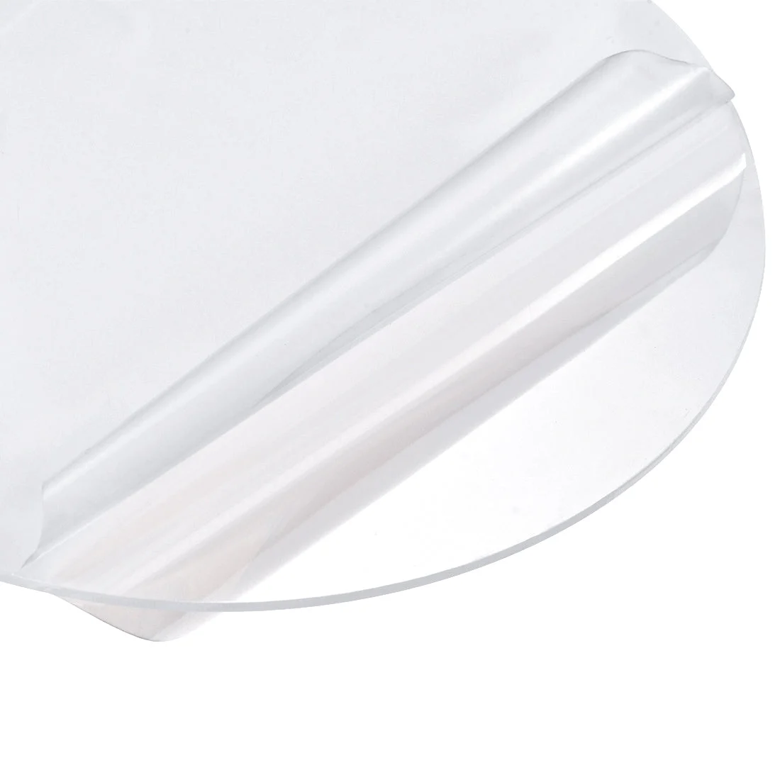 Uxcell Acrylic Sheet Circle Round Disc,Clear,0.12 x 9.83inch