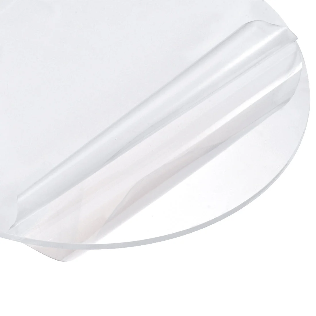 Uxcell Acrylic Sheet Circle Round Disc,Clear,0.2 x 3.93inch