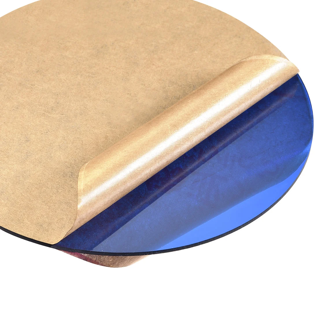 Uxcell Acrylic Sheet Circle Round Disc,Blue,Translucent,0.08 x 5.9inch