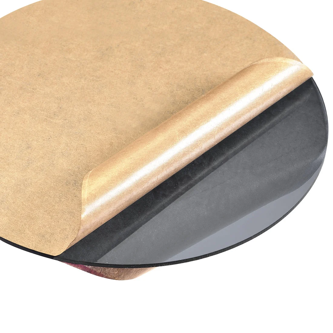 Uxcell Acrylic Sheet Circle Round Disc,Black,Translucent,0.1 x 3.93inch