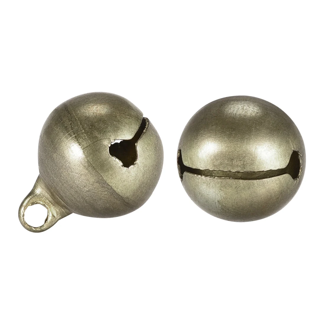 Uxcell Jingle Bells, 0.55 Inch 60pcs, Craft Copper Bells Bulk DIY Bells for Pet Christmas Festival Decoration Party Home, Bronze