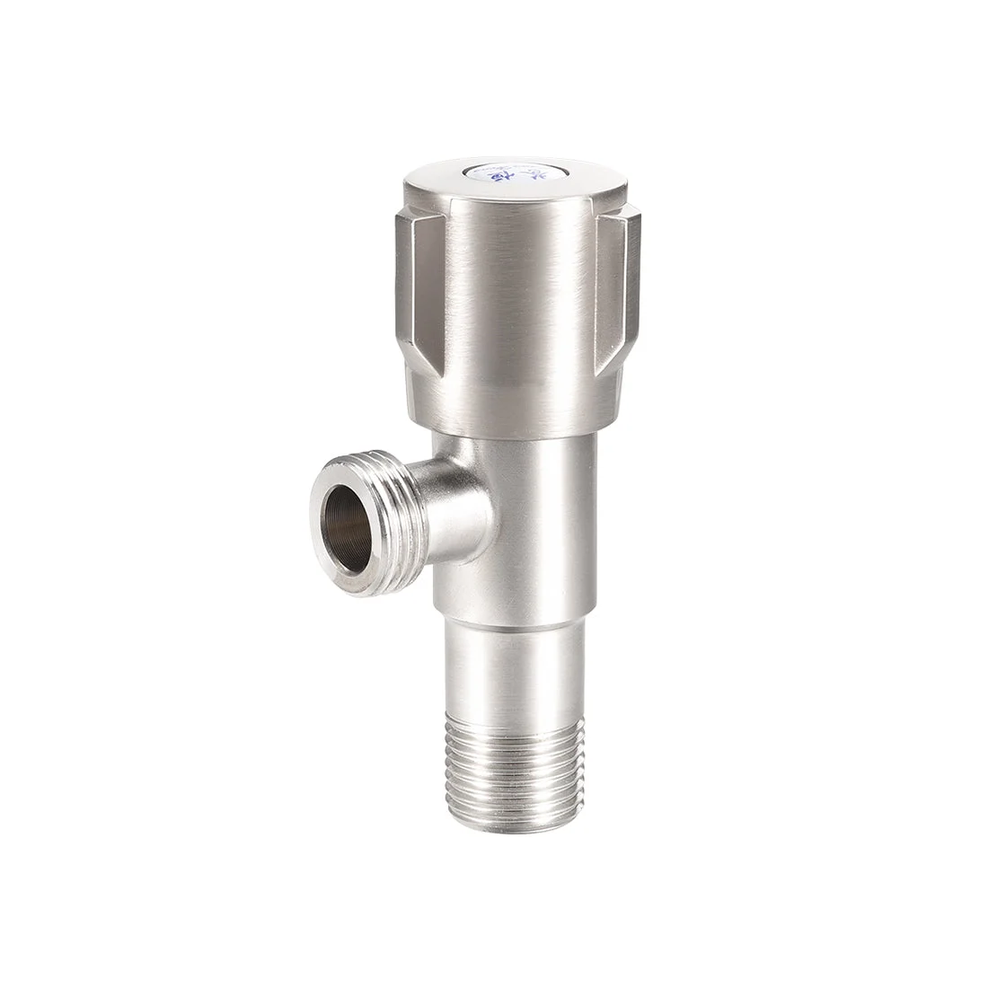 Angle Valve Water Stop Valve G1/2 Male Thread 2 Ways Rotary 304 Stainless Steel
