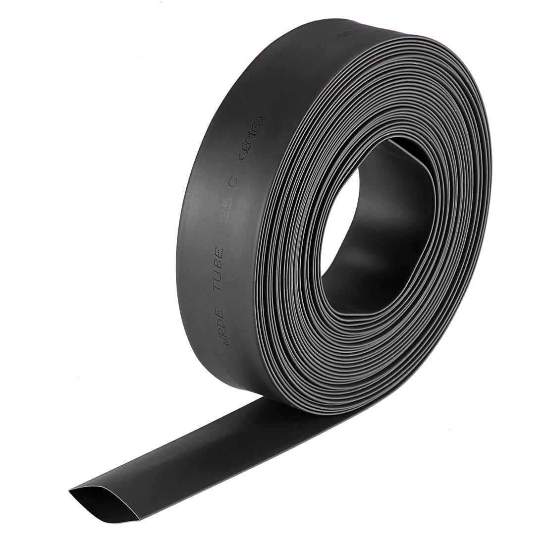 Heat Shrink Tubing, 5/8"(16mm) Dia 26mm Flat Width 2:1 rate 7m - Black