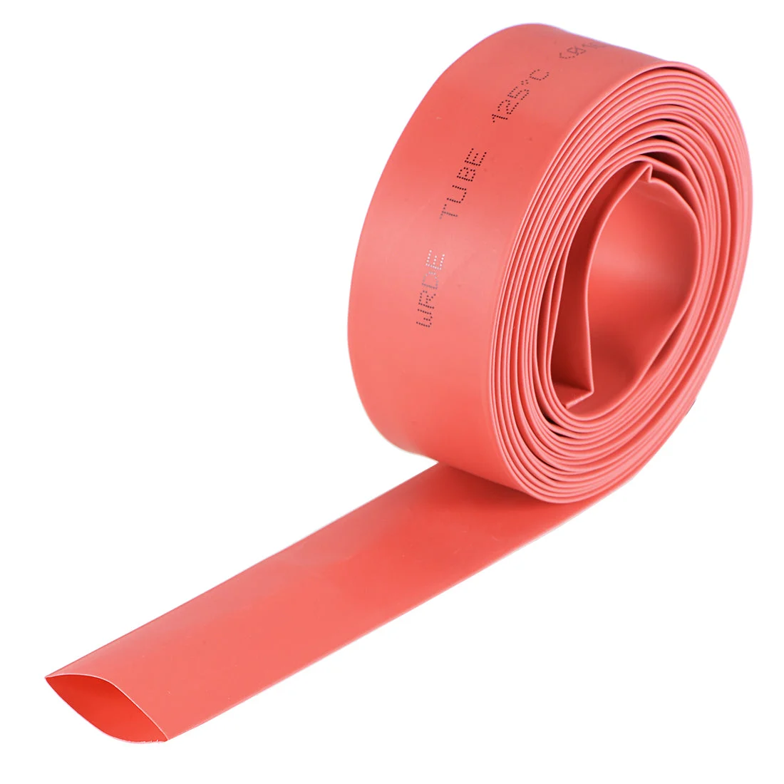 Heat Shrink Tubing 16mm Dia 26mm Flat Width 2:1 rate 10ft - Red