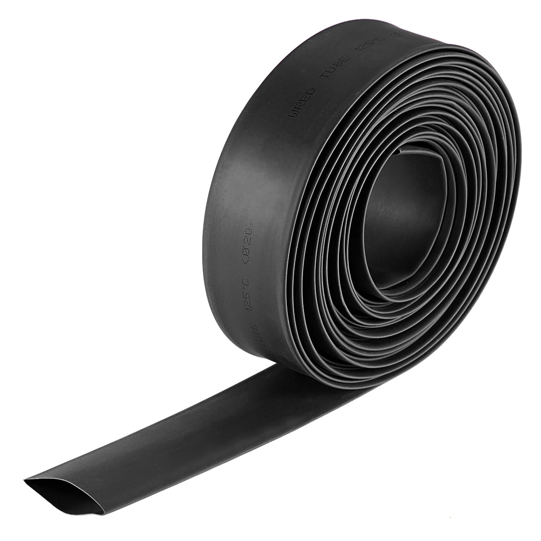 Heat Shrink Tubing, 3/4"(20mm) Dia 34mm Flat Width 2:1 rate 7m - Black