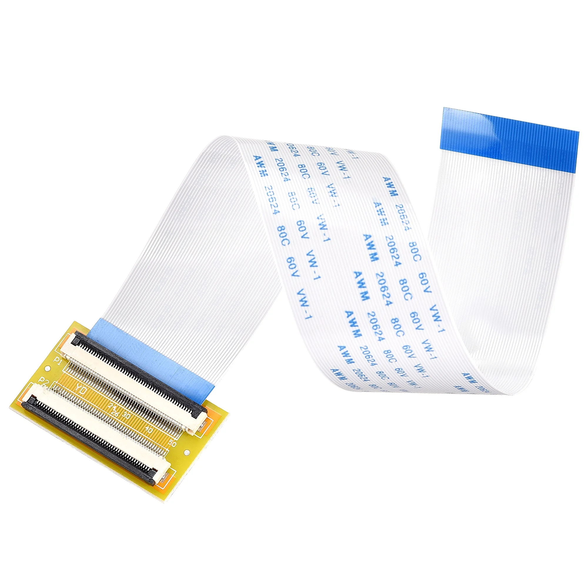 A Type Flexible Flat Cable and Flip Up to Mount Adapter Kit,50P 0.5mm Pitch 20cm