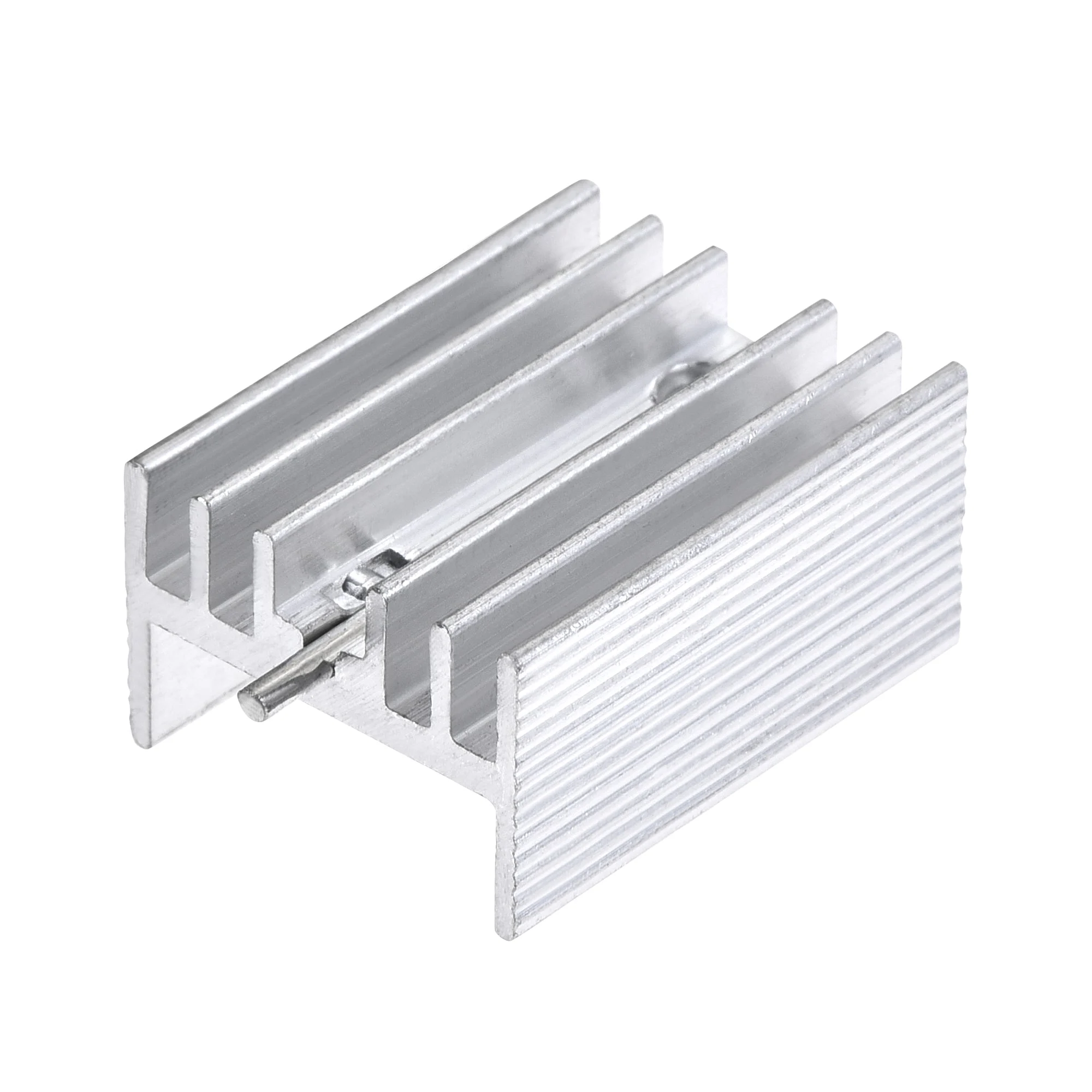 20x15x10mm TO-220 Aluminum Heatsink for Cooling MOSFET Transistor Diodes with a Support Pin 10pcs
