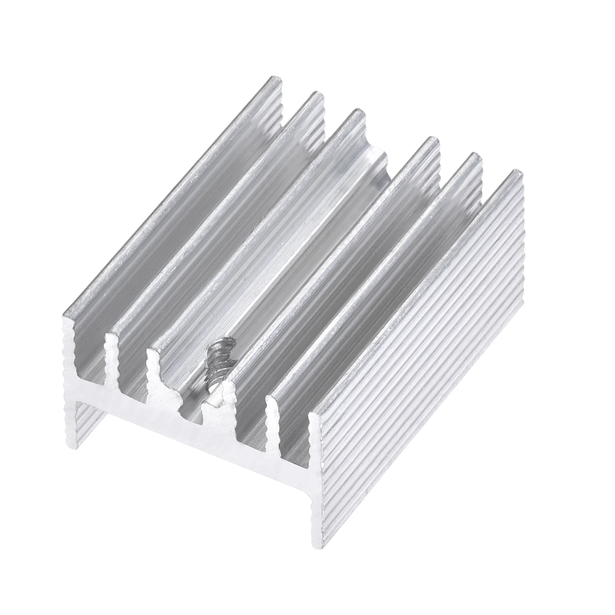 22mm x 15mm x 10mm TO-220 Aluminum Heatsink for Cooling MOSFET Transistor Diodes 20pcs