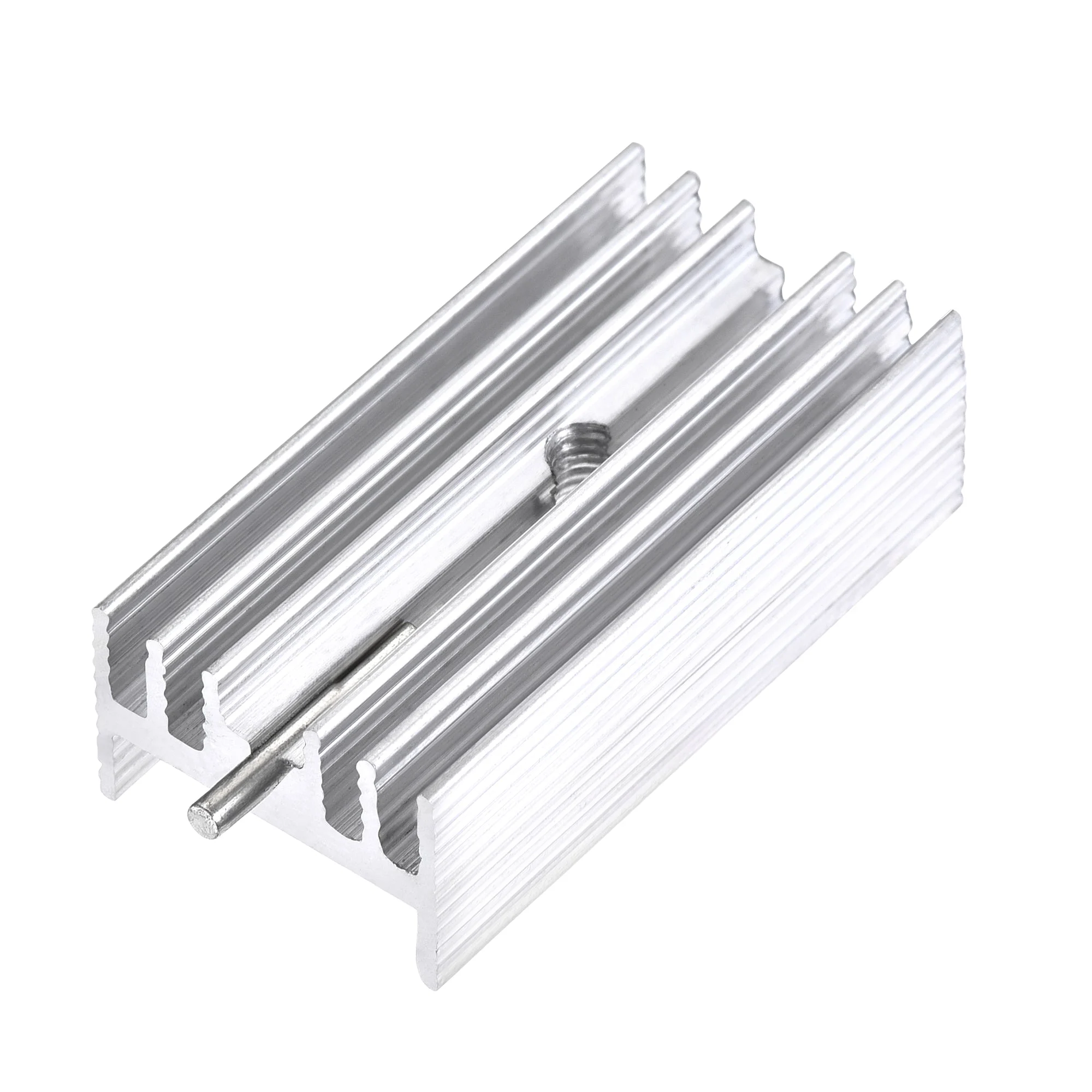 30x15x10mm TO-220 Aluminum Heatsink for Cooling MOSFET Transistor Diodes with a Support Pin 10pcs