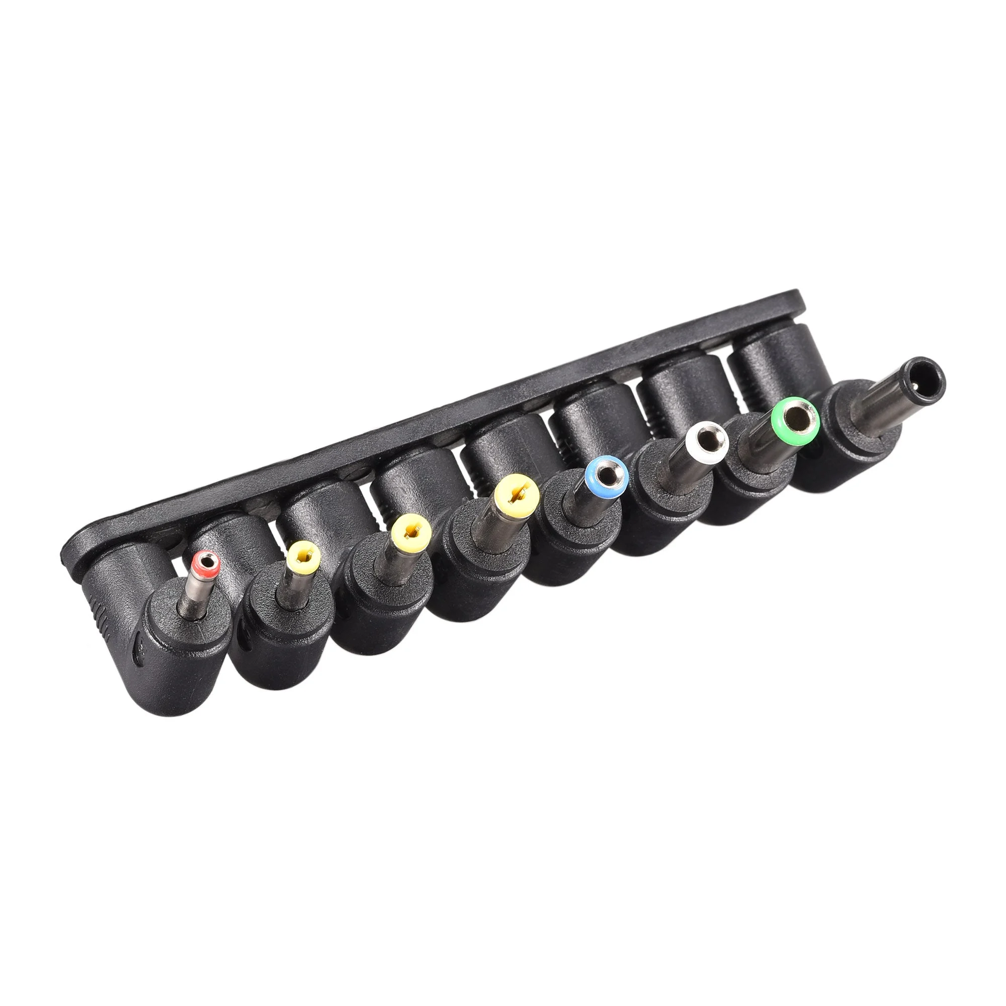 DC Power Adapter Kit 8pcs 5.5 x 2.1mm Right Angle Jack Converter Barrel Connector 2Sets