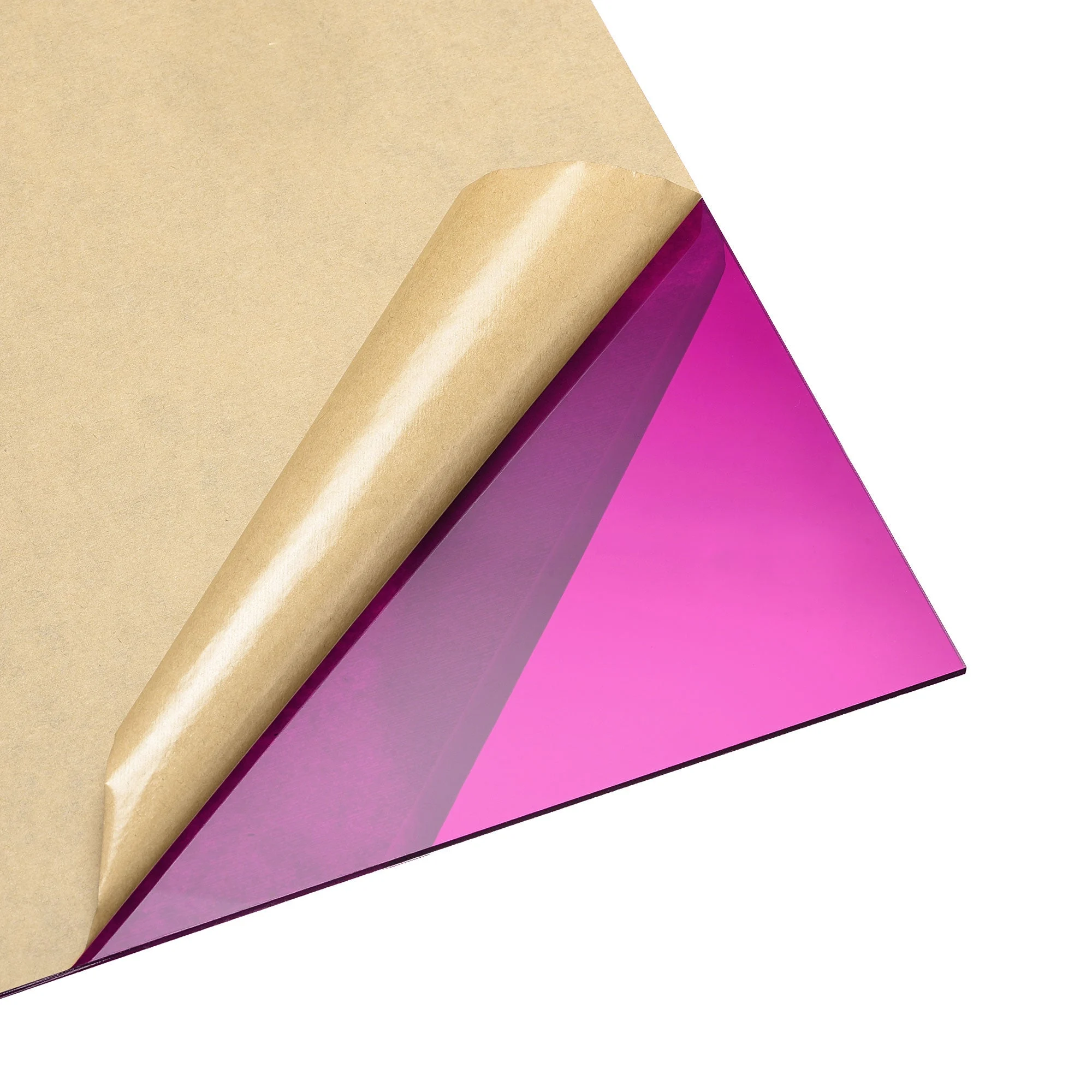 Purple Clear Cast Acrylic Sheet,12" x 12",3mm Thick,Plastic Acrylic Board