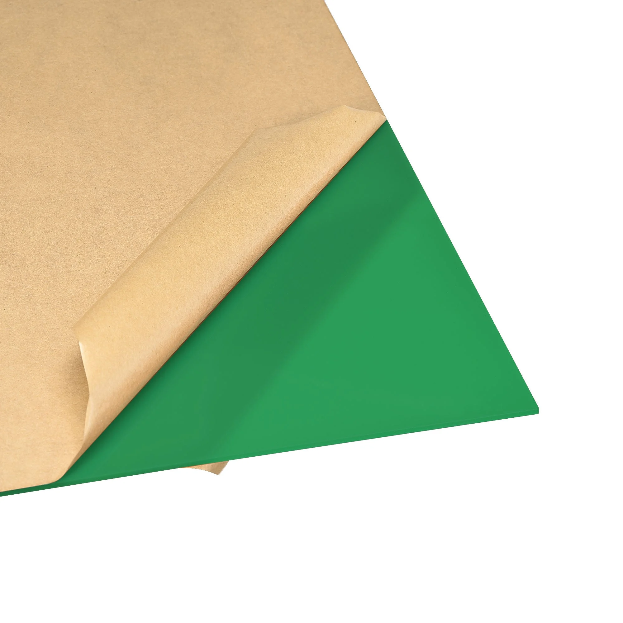 Uxcell 2pcs Green Cast Acrylic Sheet,12" x 12",3mm Thick,Plastic PMMA Acrylic Board