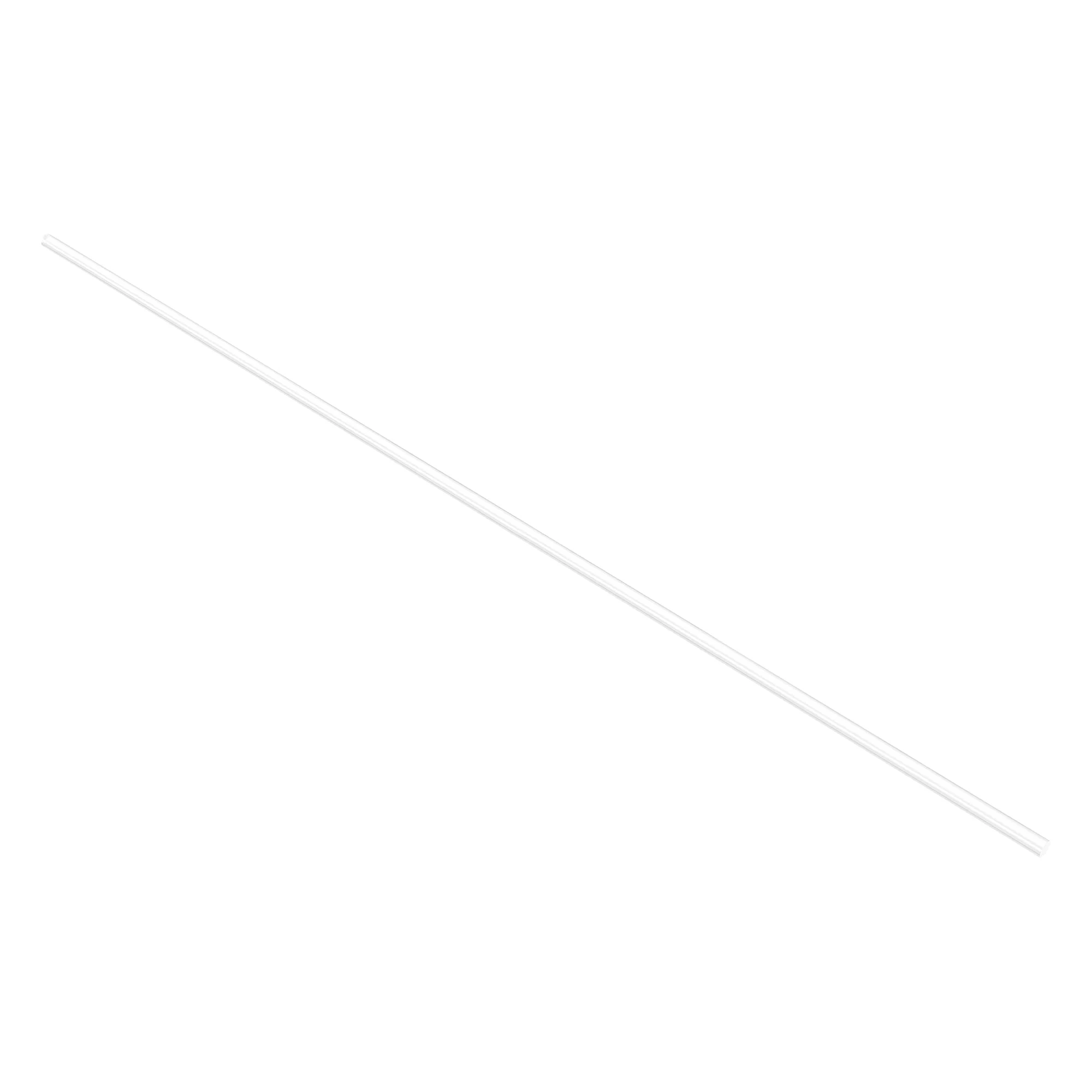 Acrylic Round Rod, Clear,1/8" x 12-1/4", Solid Plastic PMMA Bar Stick 2pcs