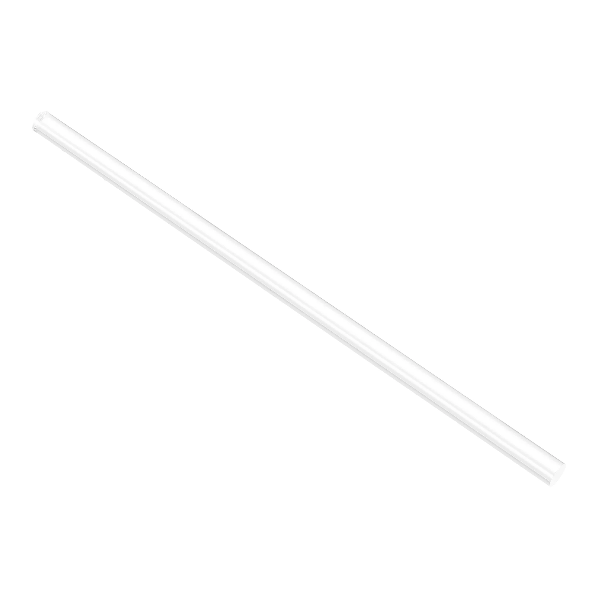 Acrylic Round Rod, Clear,5/32" x 4-5/16", Solid Plastic PMMA Bar Stick 10pcs