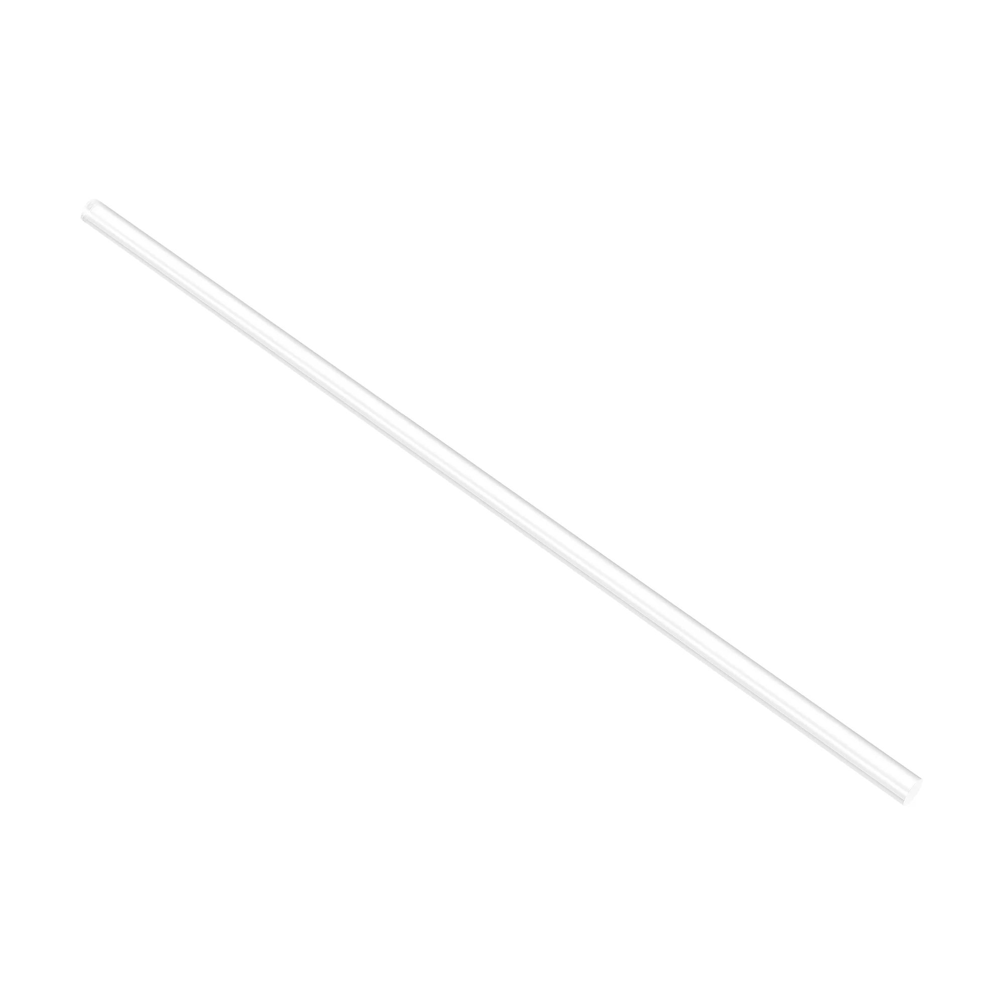 Acrylic Round Rod, Clear,5/32" Diameter 6-5/16" Length, Solid Plastic PMMA Bar Stick 30pcs