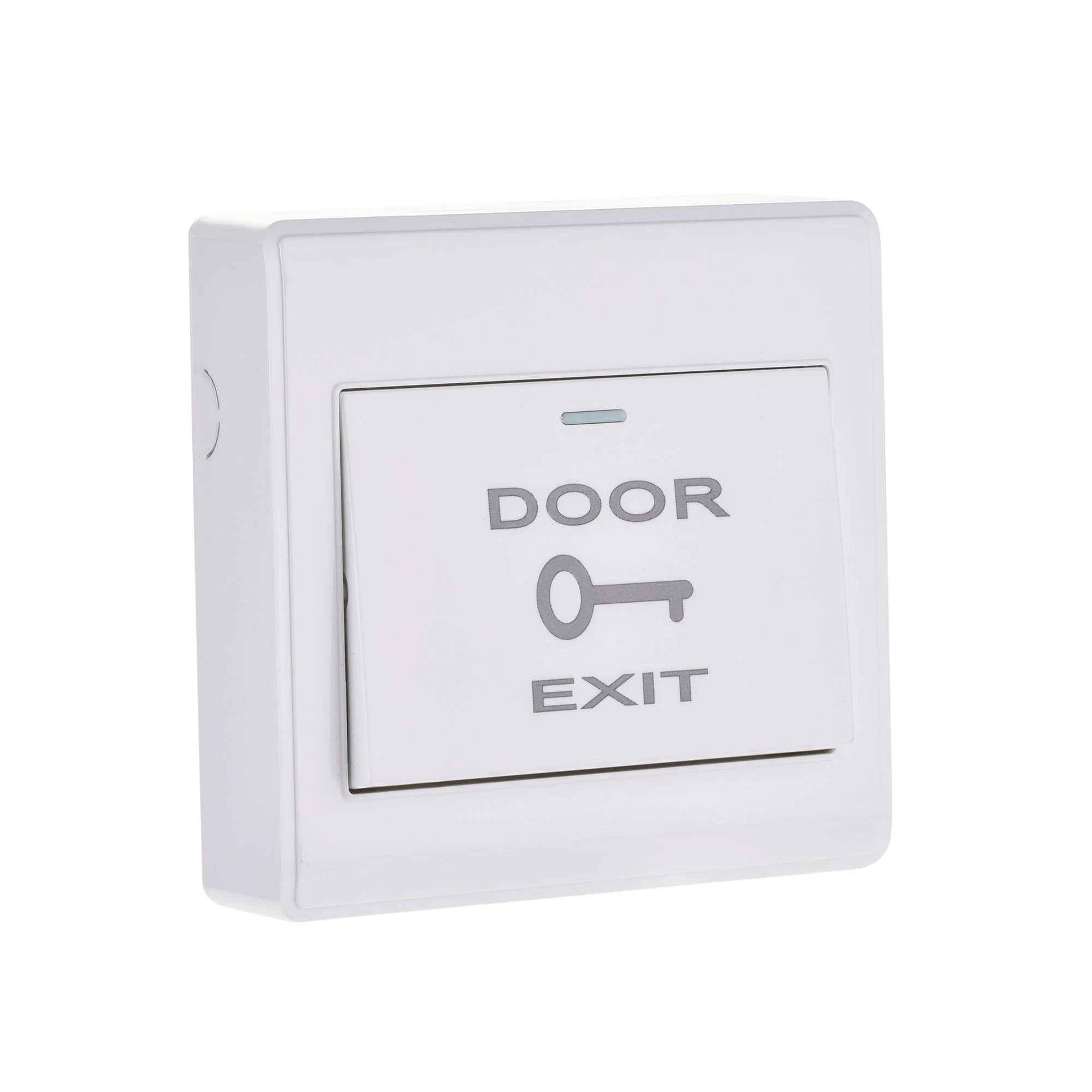 Uxcell Push to Exit Button Release Switch Door Access Control System PC Panel 86mmx86mm 12V 3A White