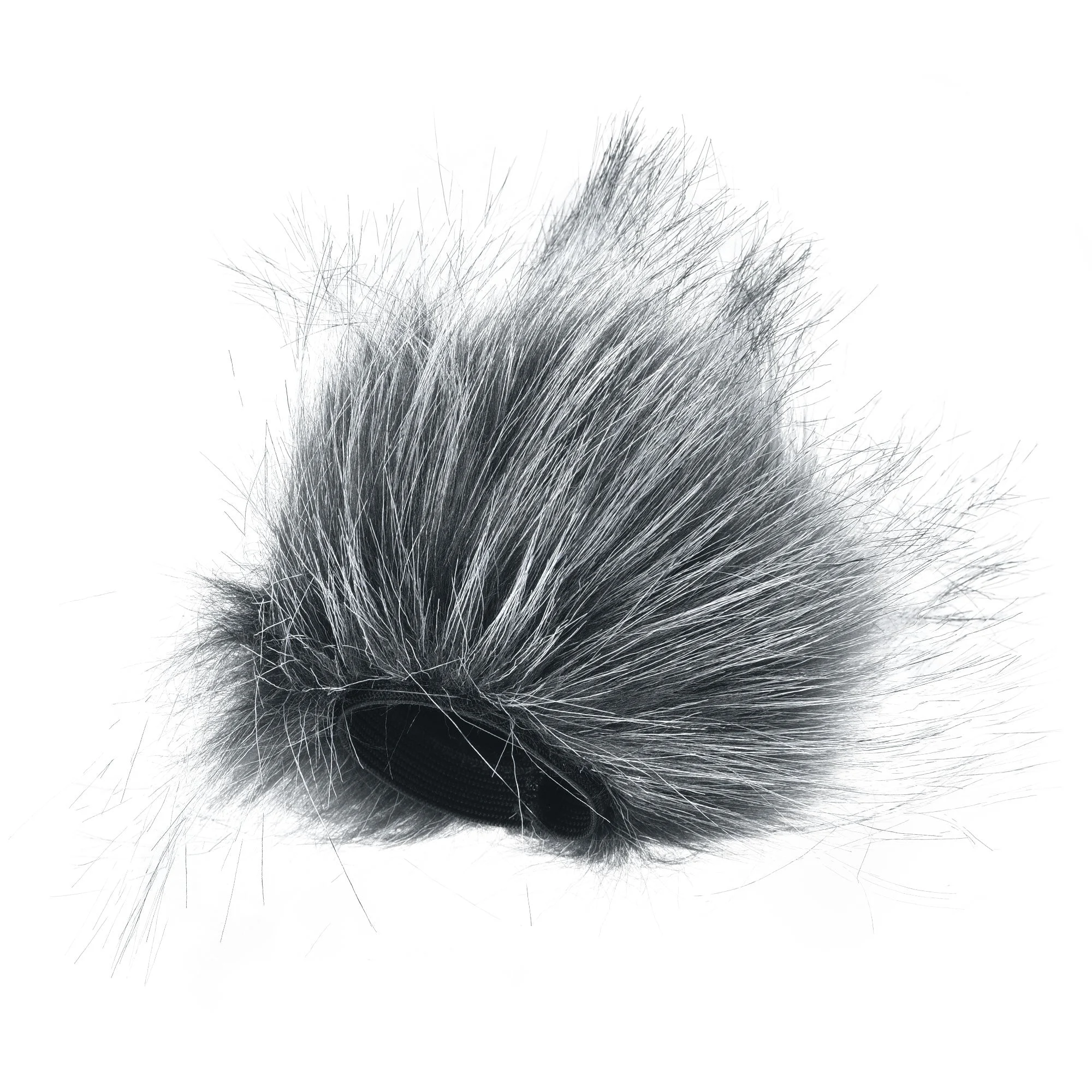 1Pcs Microphone Furry Windscreen Cover for Mics White and Black