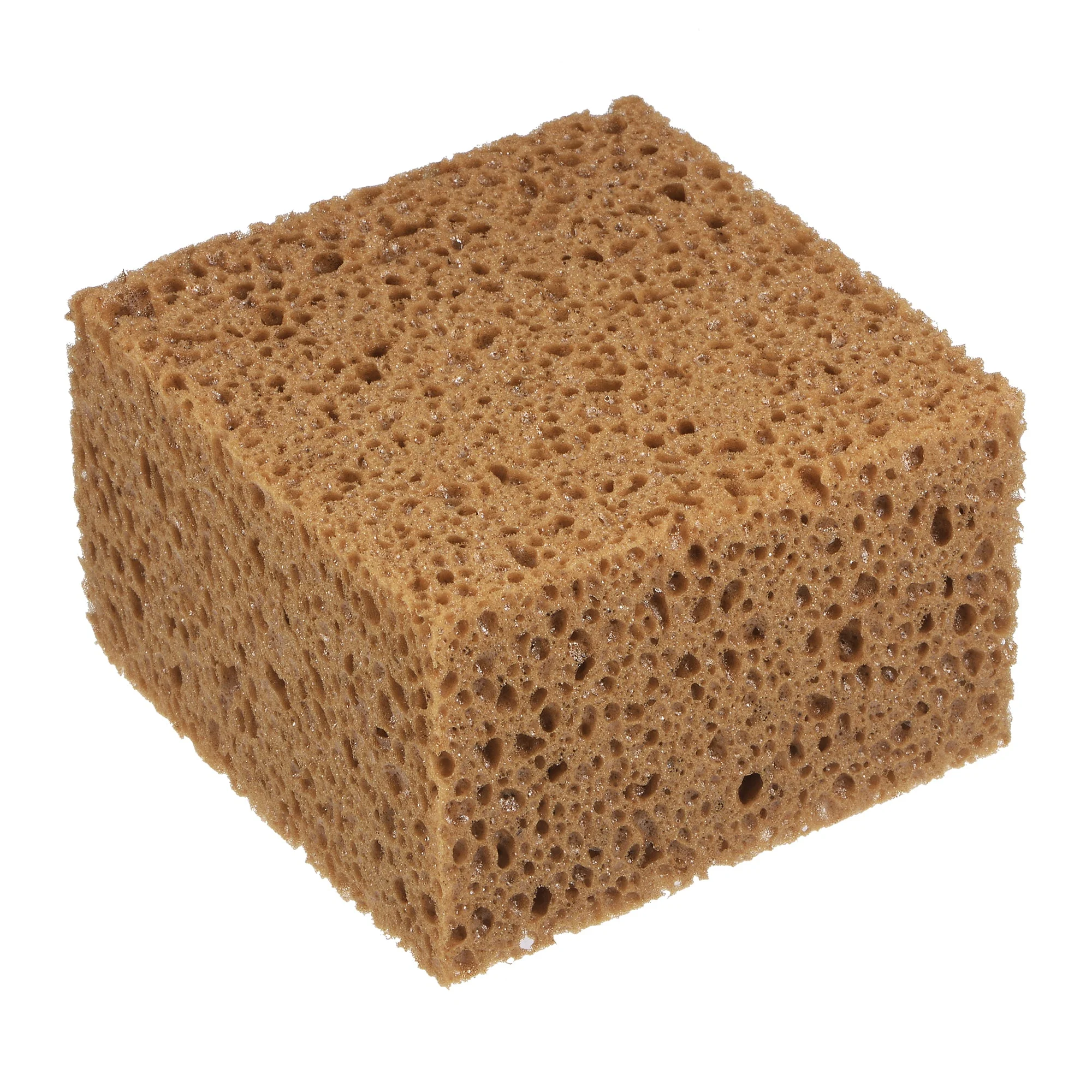 Knockdown Texture Sponge 4.3"x4.3" Faux Sponge Painting Supplies Drywall Patch Wall Ceiling Texturing Light Brown