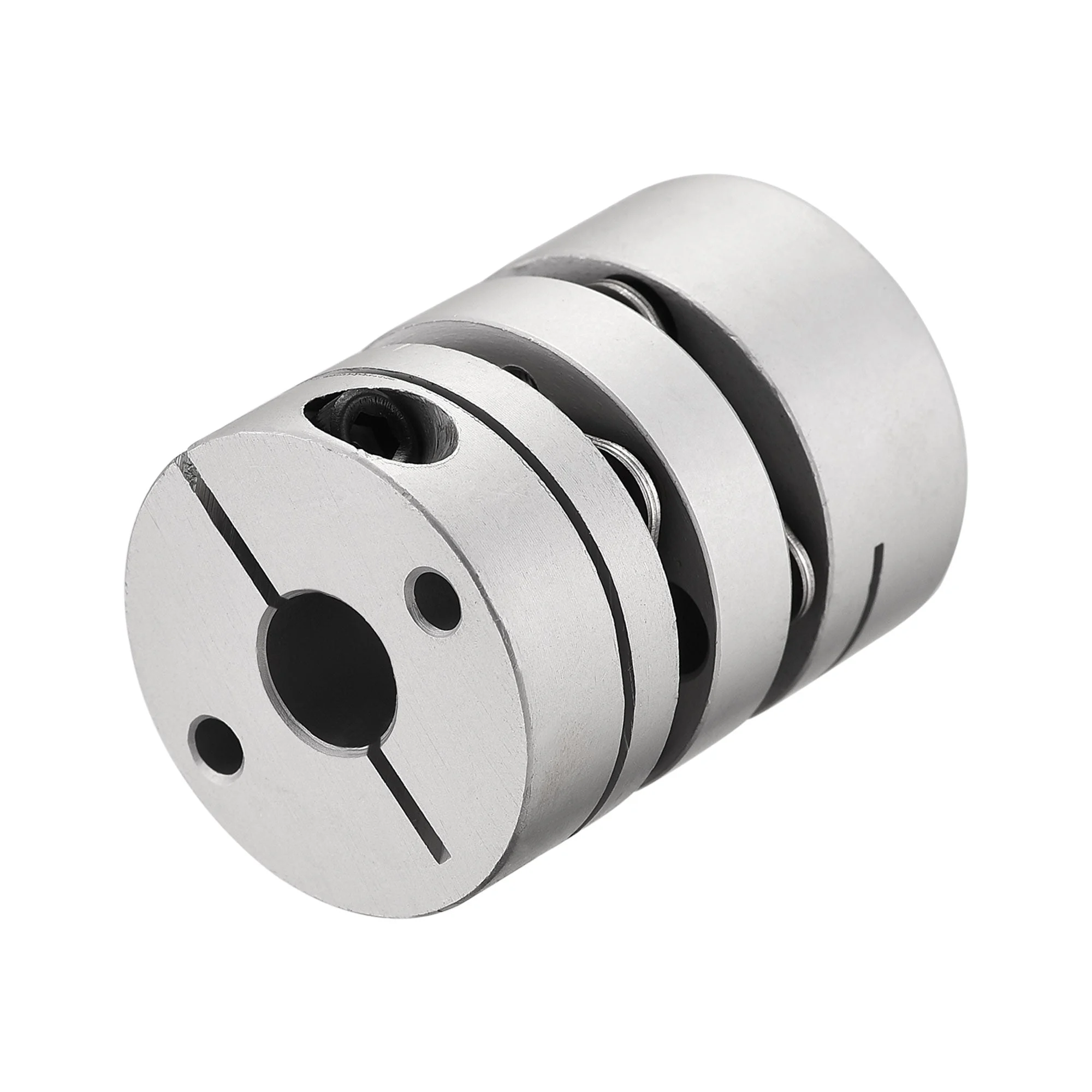 8mm to 10mm Bore Double Diaphragm Motor Wheel Flexible Coupling Joint 1Pcs
