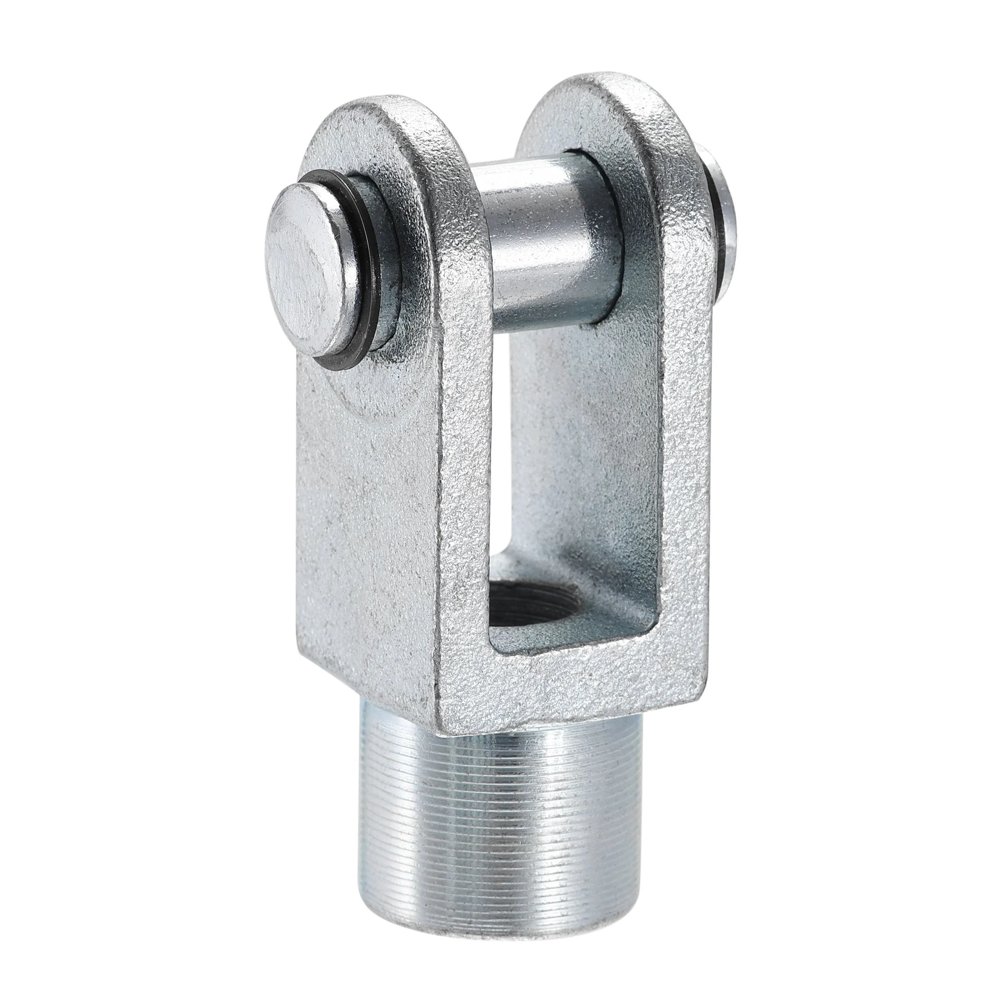 Uxcell Air Cylinder Rod Clevis End 78mm Length M16x1.5 Female Thread Y Connector