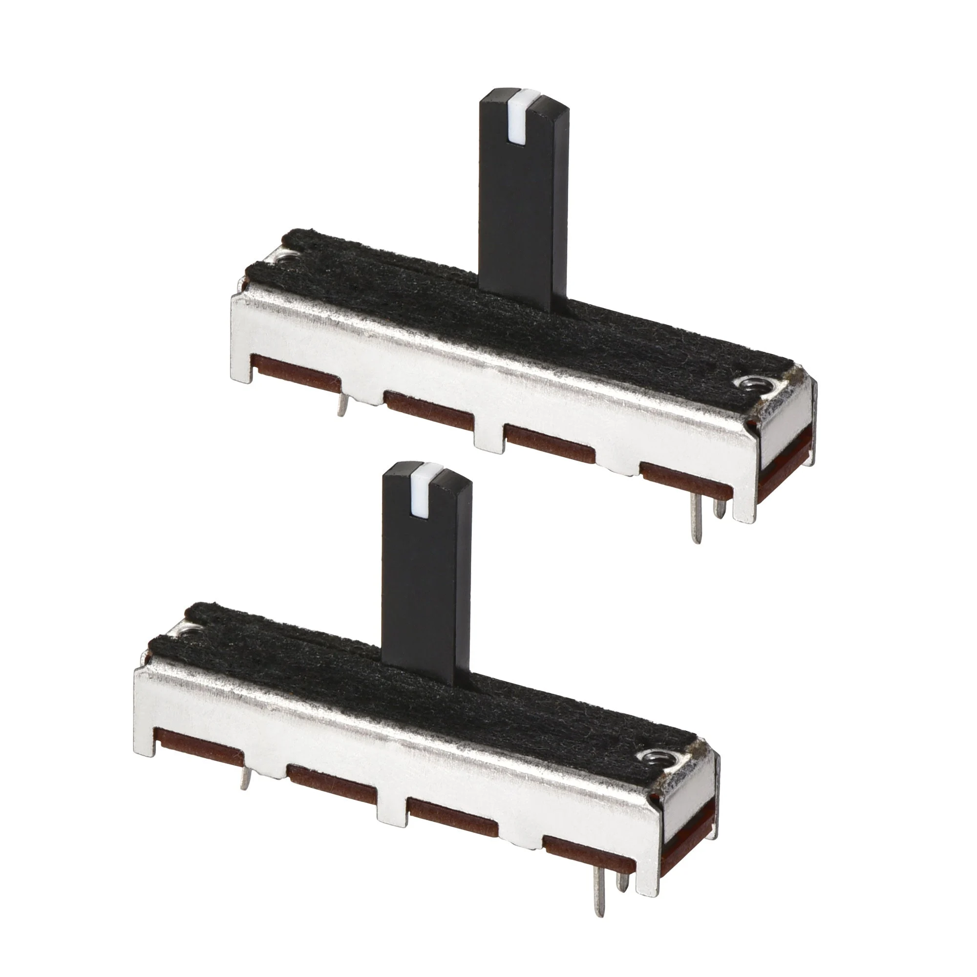 Fader Variable Resistors Mixer 35mm Straight Slide Potentiometer B50K Ohm Single Channel 2pcs