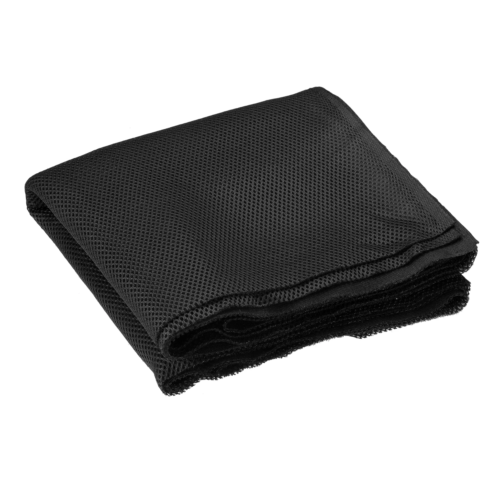 2Pcs Black Speaker Mesh Grill Cloth (not Cane Webbing) Stereo Box Fabric Dustproof Cloth 50cm x 160cm 20 Inches x 63 Inches