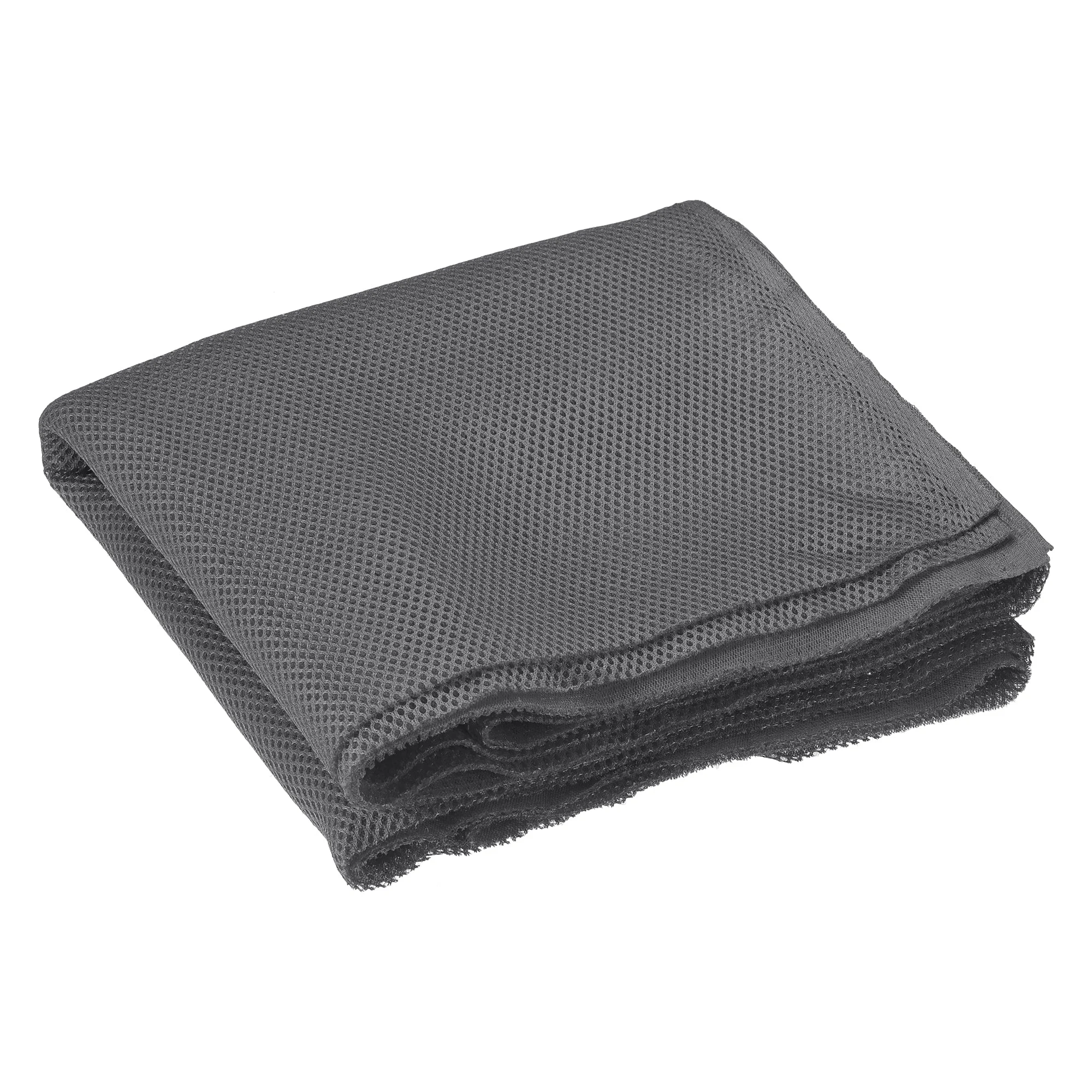 2Pcs Dark Gray Speaker Mesh Grill Stereo Fabric Dustproof 50cm x 160cm 20" x 63"
