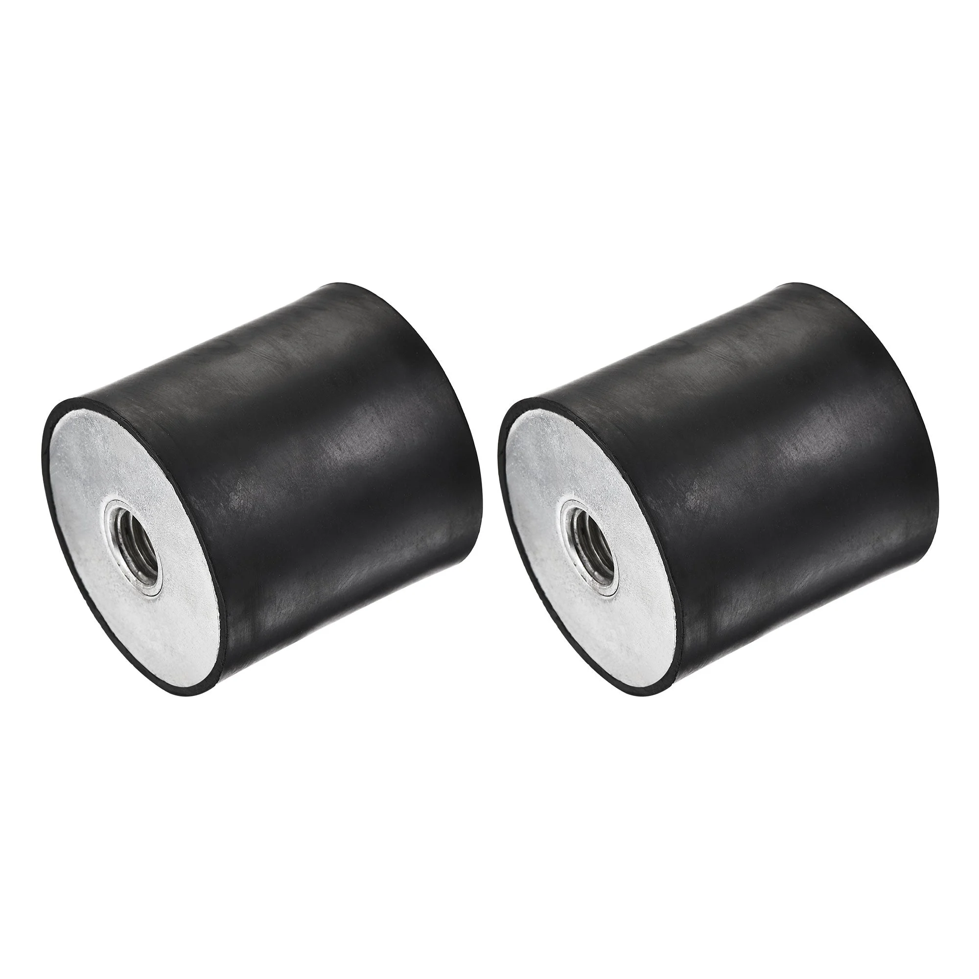 M10 Rubber Mounts, 2pcs Female/Female Shock Absorber, D40mmxH40mm