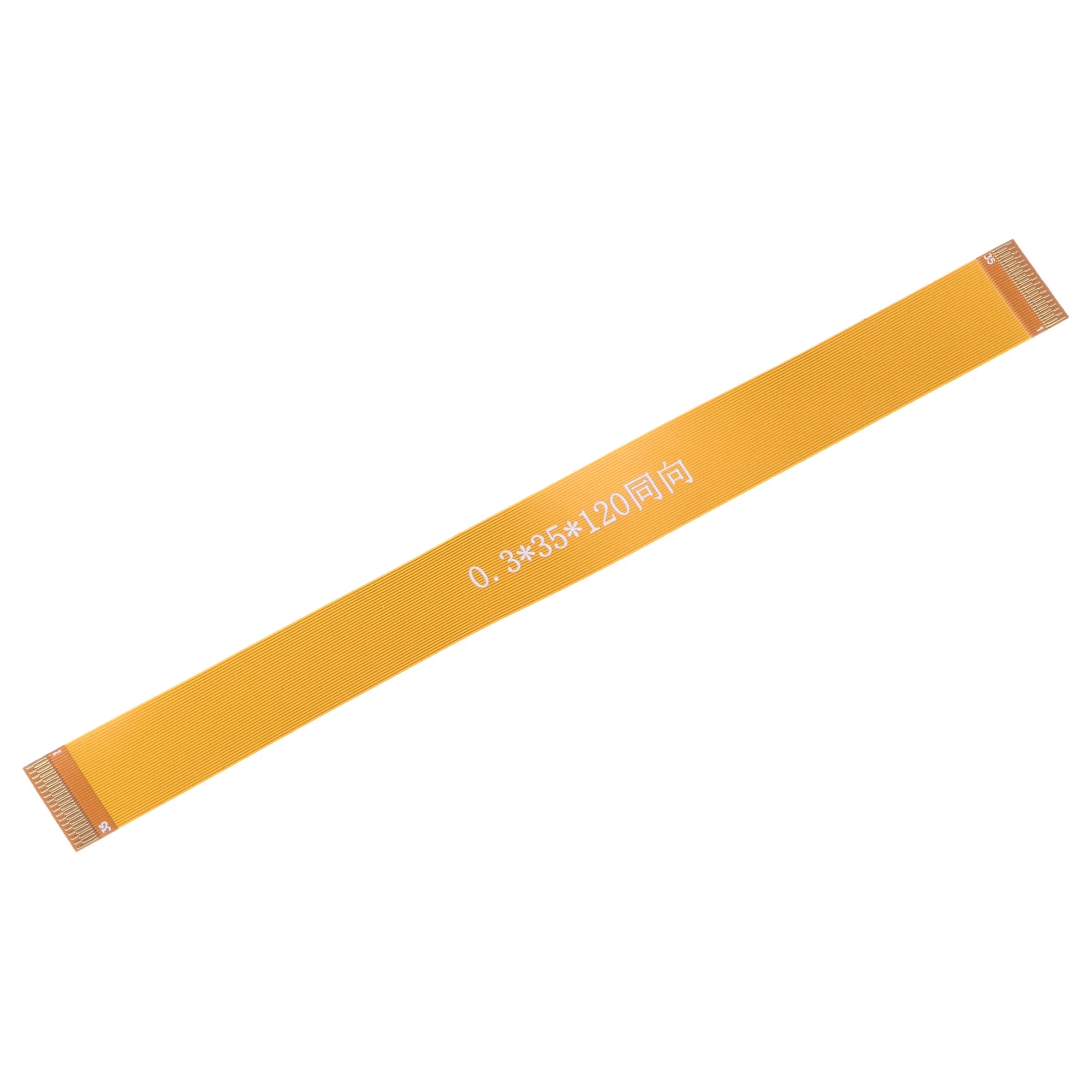 FFC FPC Cable 0.3mm Pitch 35 Pin 120mm Flexible Flat Ribbon Cable for LCD Screen
